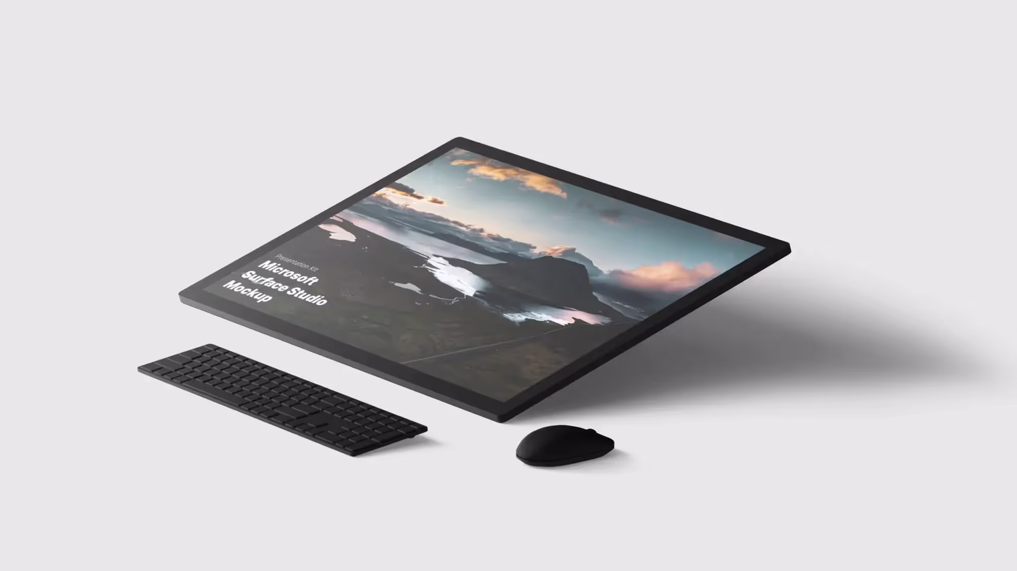 Microsoft Surface Studio 2 Mockups | Pro Designer Pack