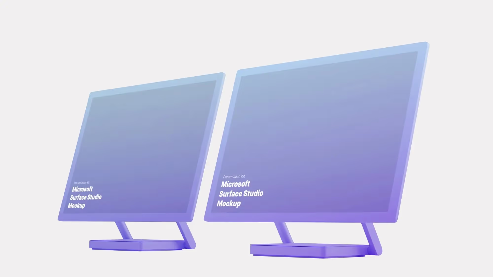 Microsoft Surface Studio 2 Mockups | Pro Designer Pack