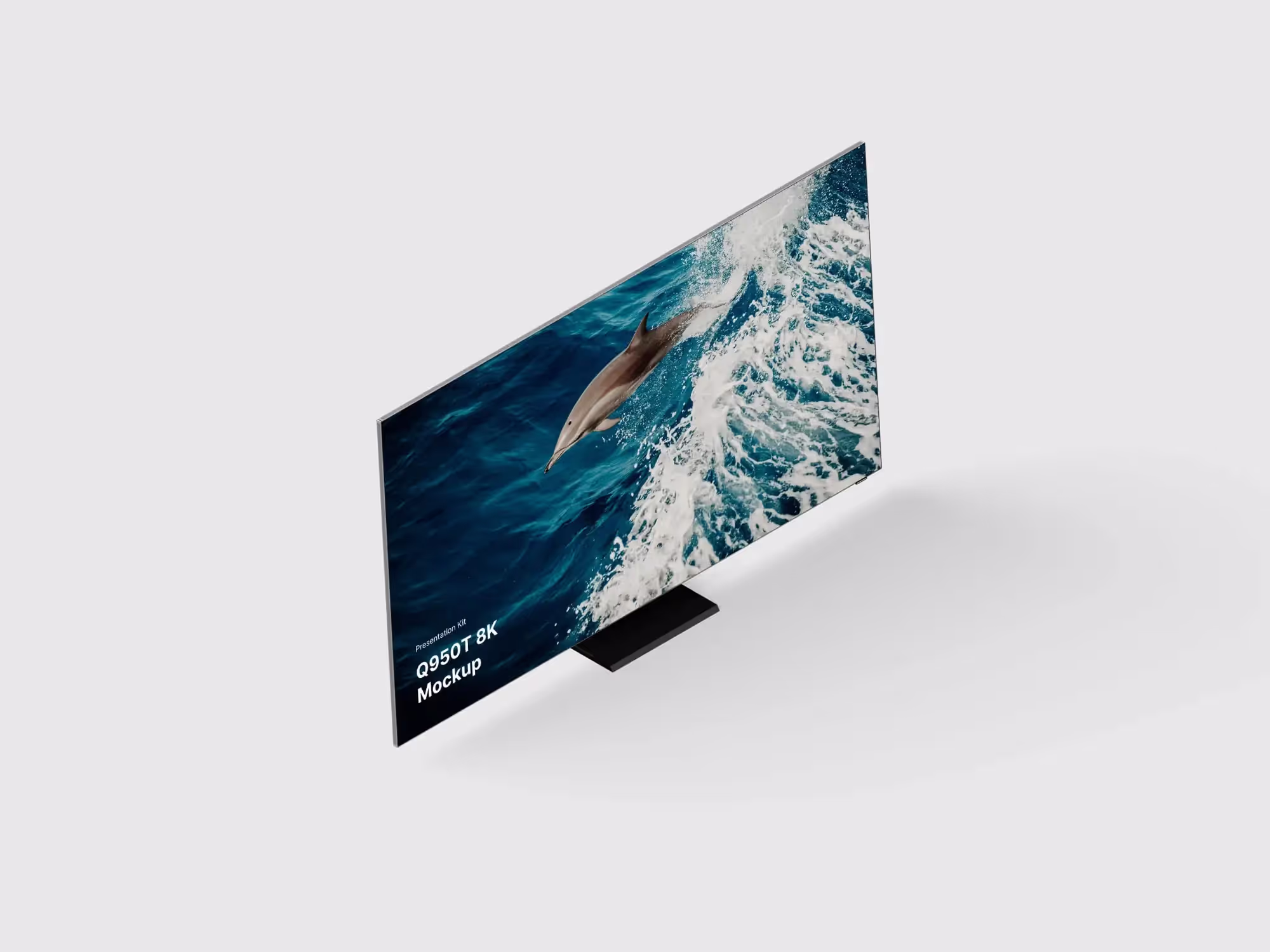 Samsung TV Mockup  (Q950T 8K) | Full Resolution File