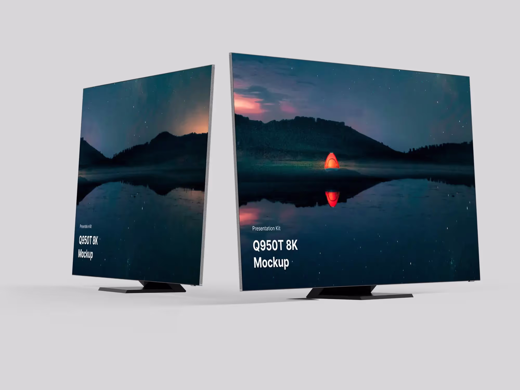 Samsung TV Mockup  (Q950T 8K) | Top Selling Mockup