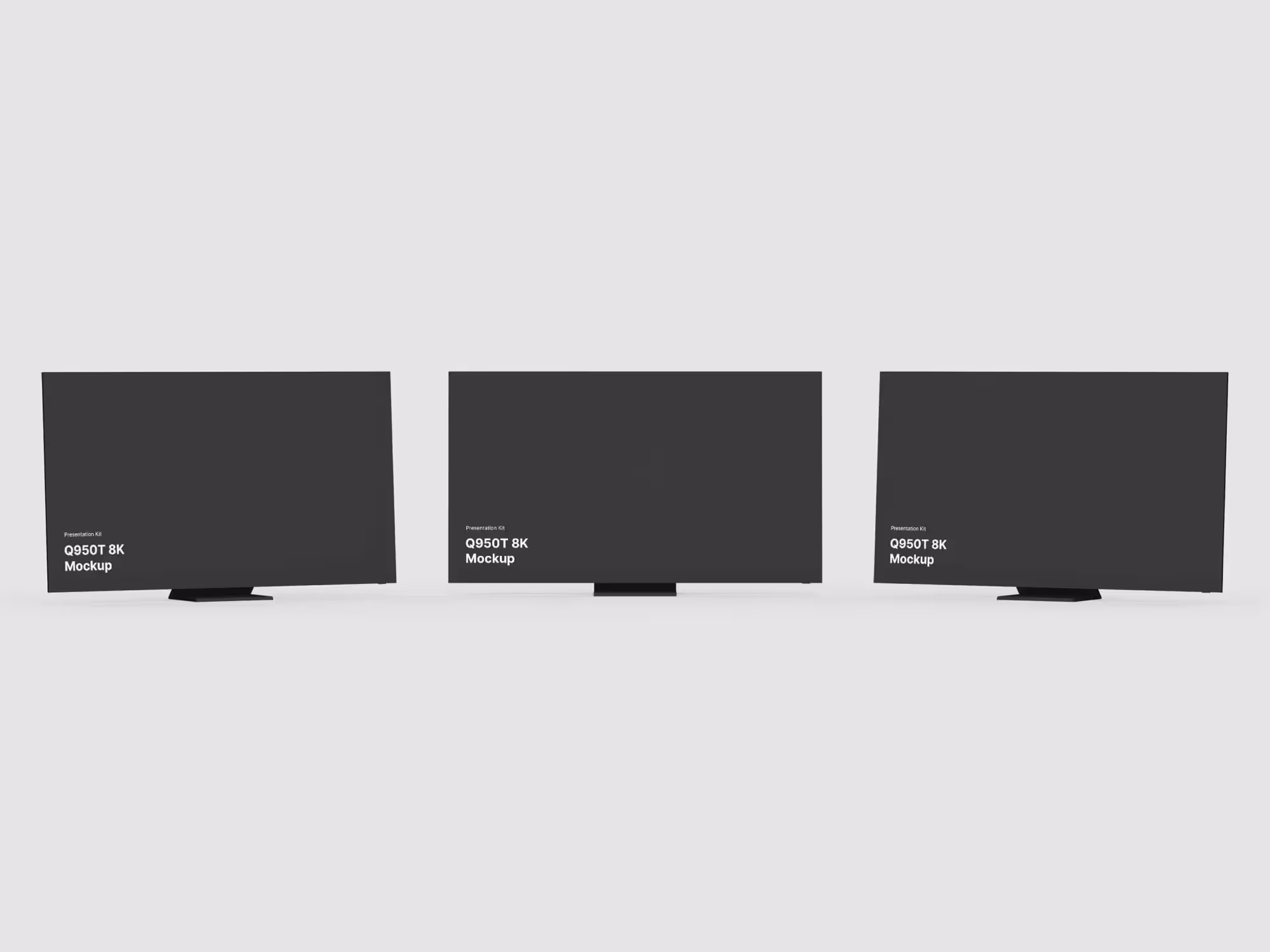 Samsung TV Mockup  (Q950T 8K) | Download at ls.graphics