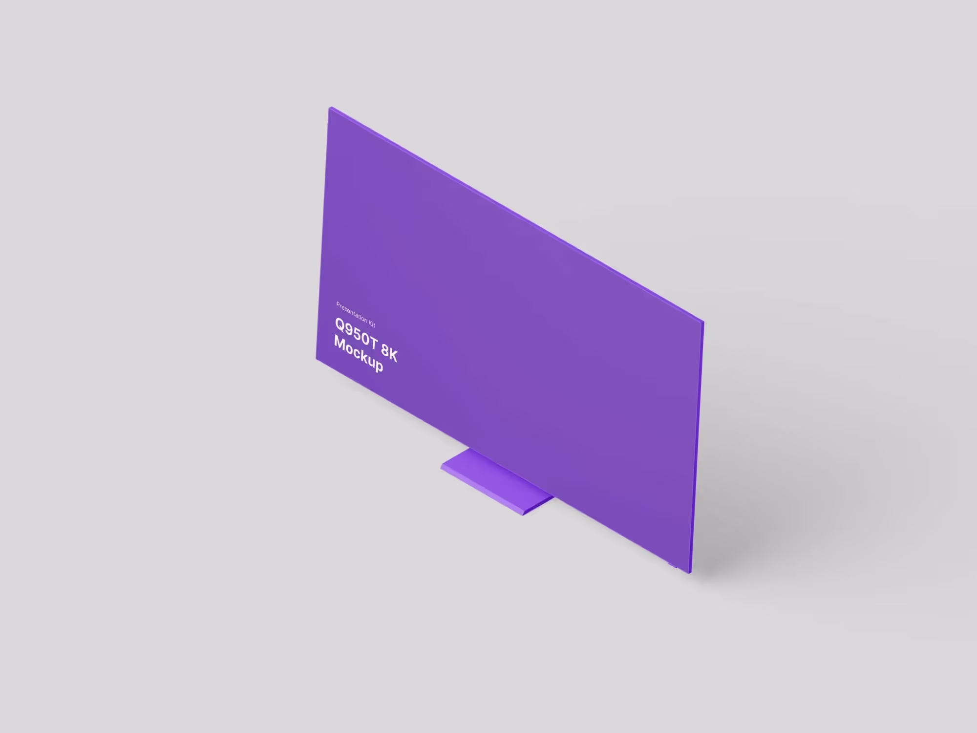 Samsung TV Mockup  (Q950T 8K) | Download at ls.graphics