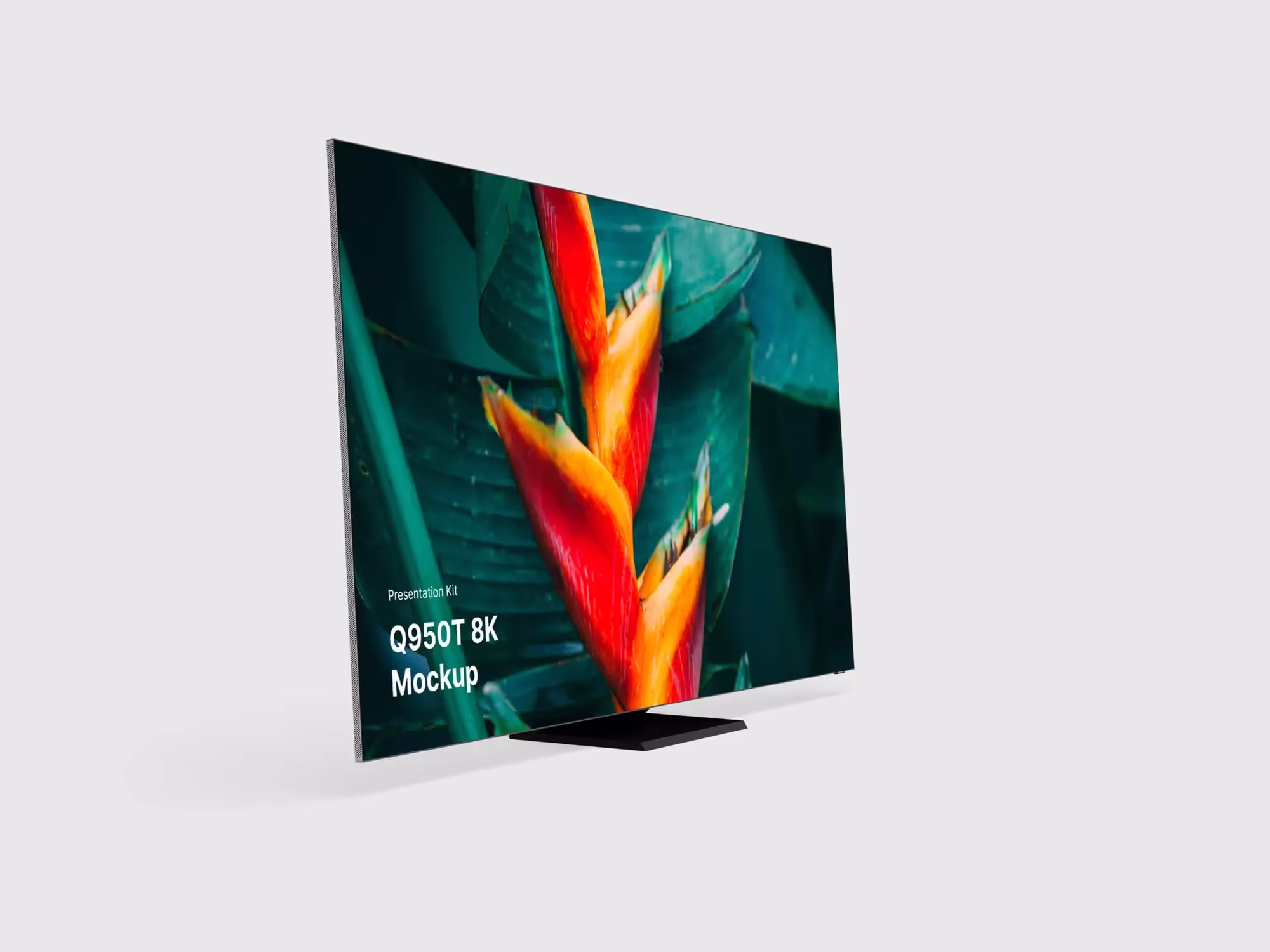 Samsung TV Mockup  (Q950T 8K) | Best Commercial Version