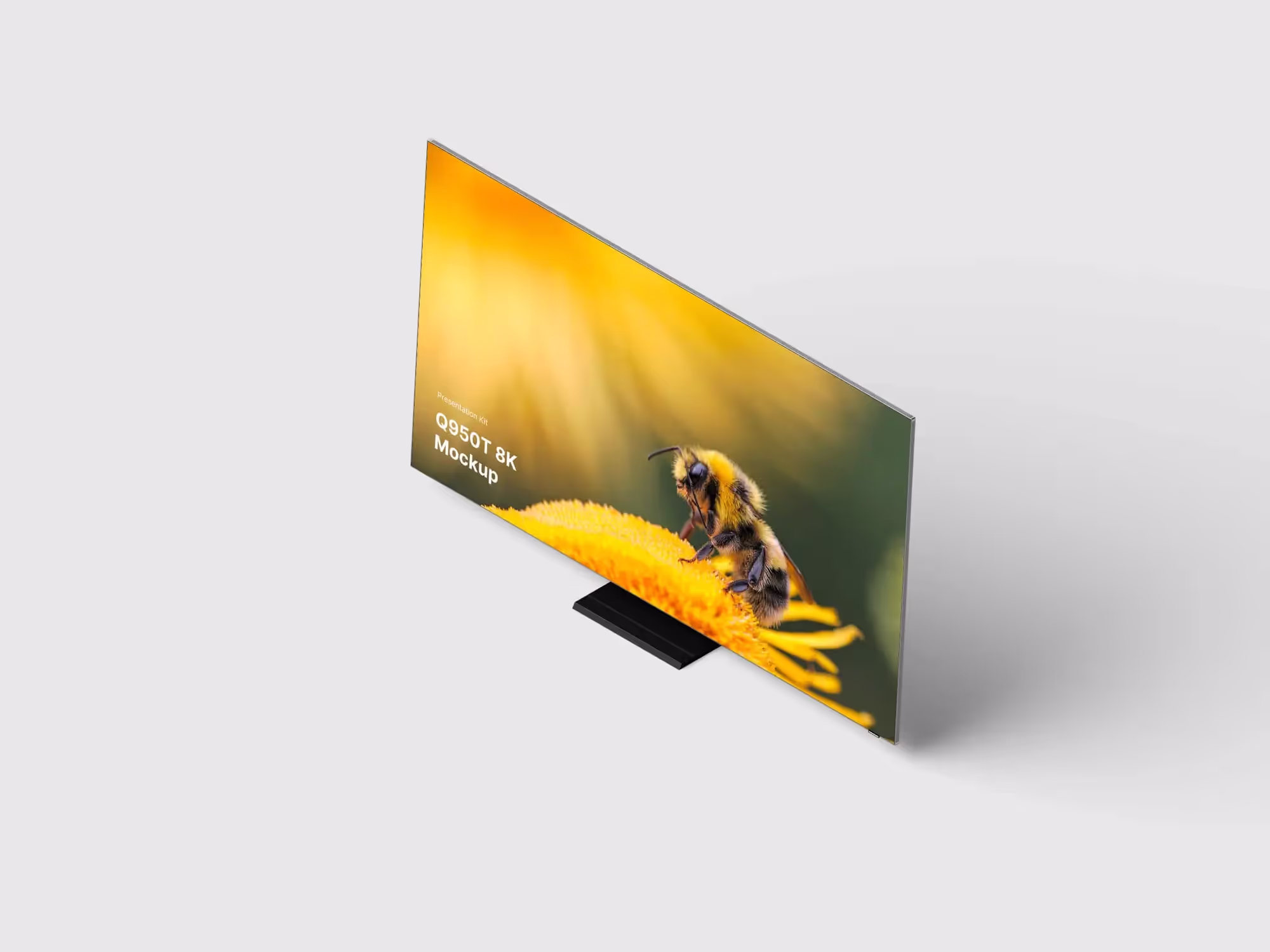Samsung TV Mockup  (Q950T 8K) | Top Selling Mockup