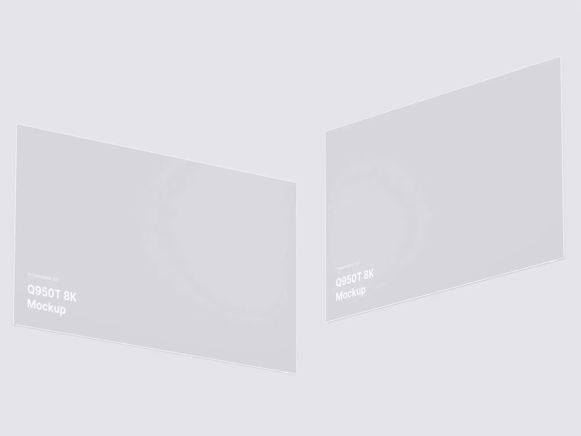 Samsung TV Mockup  (Q950T 8K) | Best Seller Template