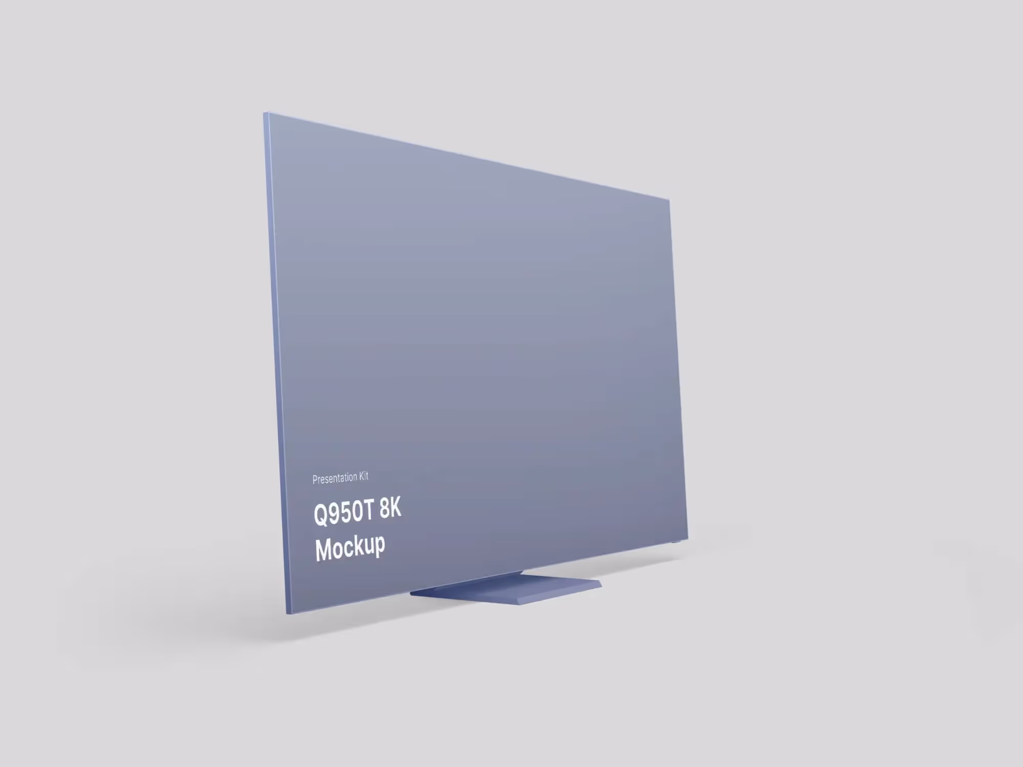 Samsung TV Mockup  (Q950T 8K) | Top Selling Mockup