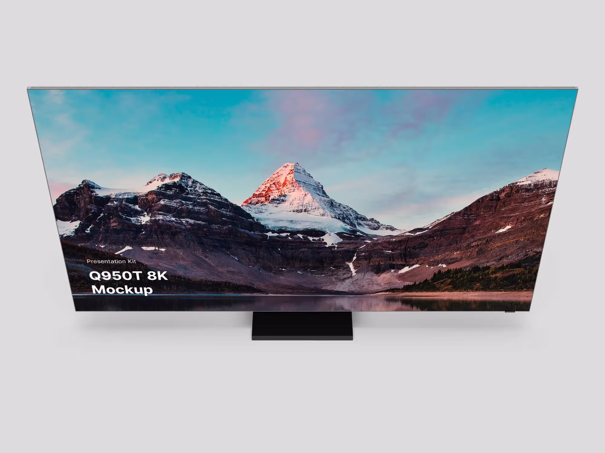 Samsung TV Mockup  (Q950T 8K) | Top Selling Mockup
