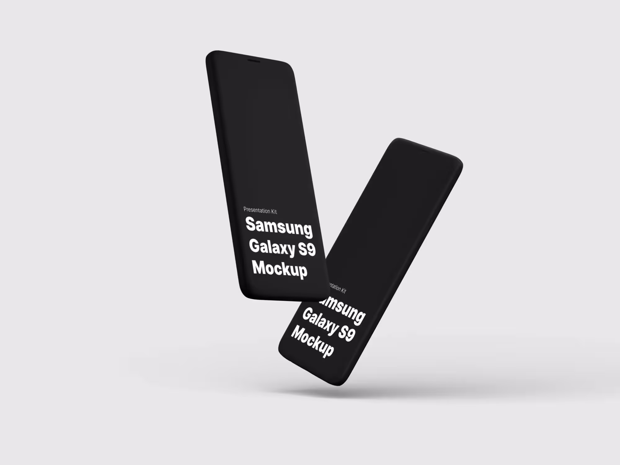 Samsung Galaxy S9 Mockups | Pro Designer Pack