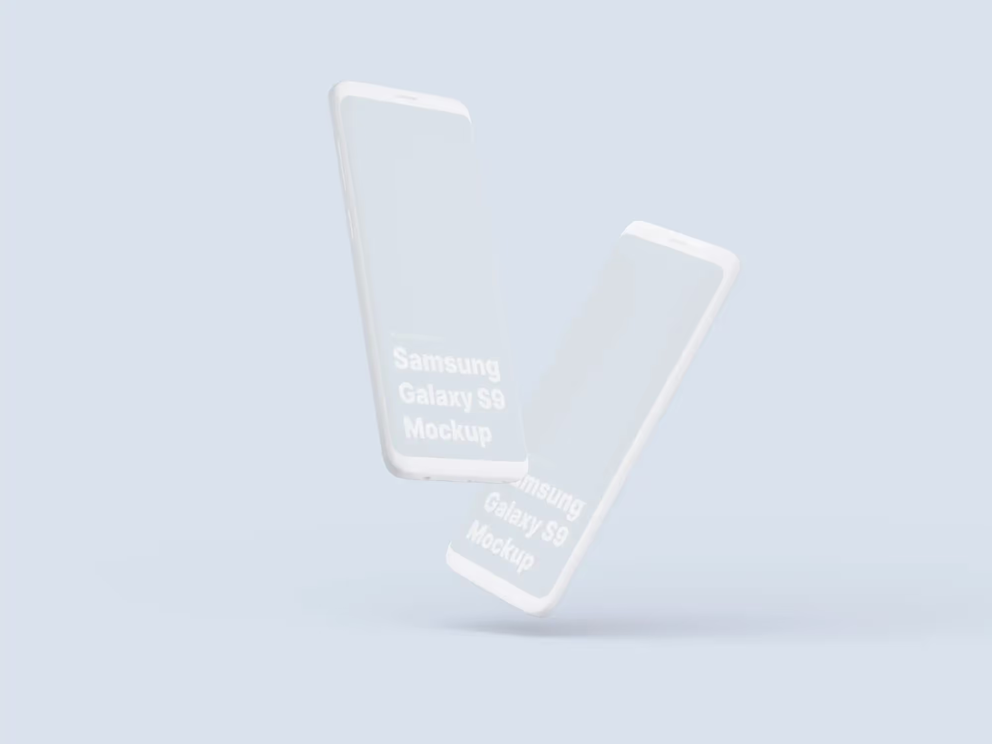 Samsung Galaxy S9 Mockups | Full Resolution File