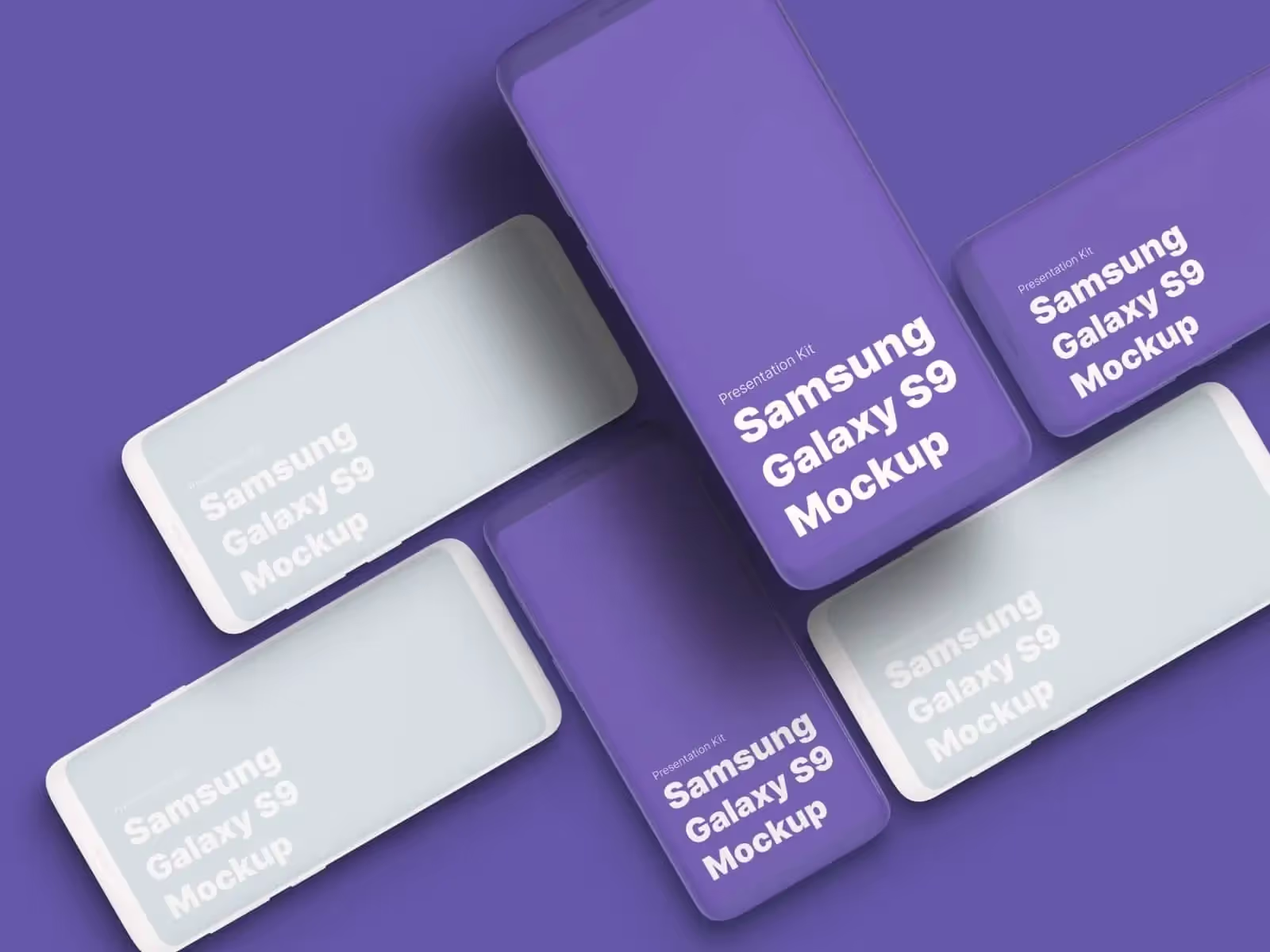 Samsung Galaxy S9 Mockups | Best Commercial Version