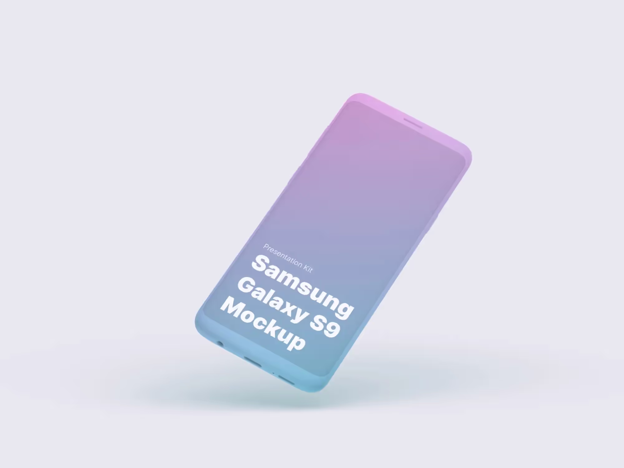 Samsung Galaxy S9 Mockups | Best Seller Template