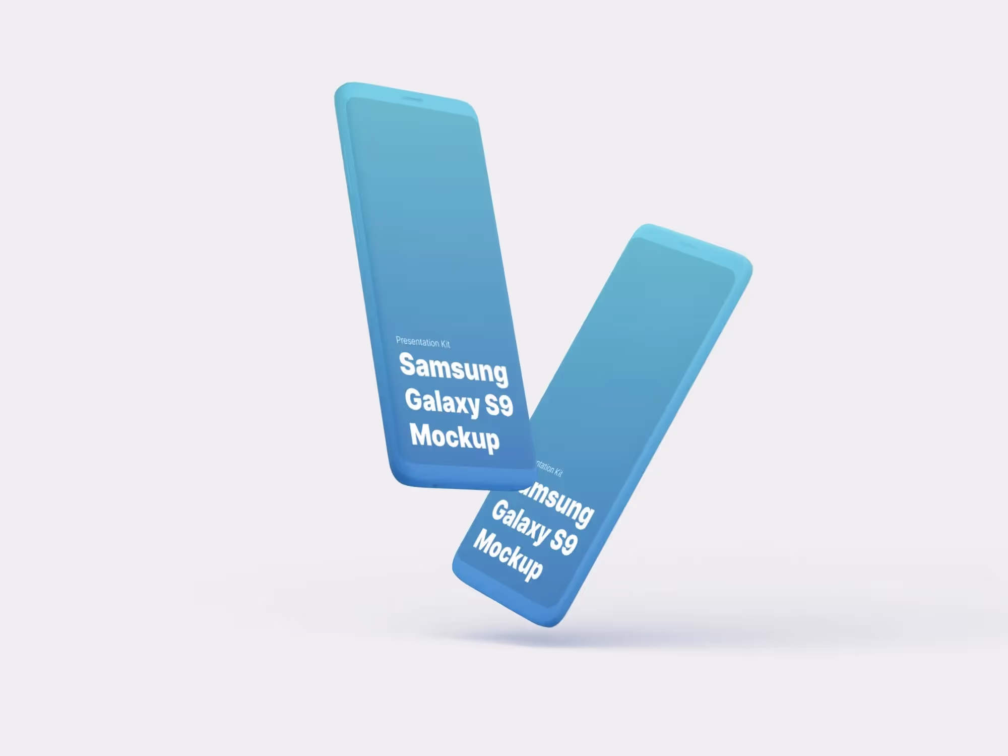 Samsung Galaxy S9 Mockups | High Quality Asset
