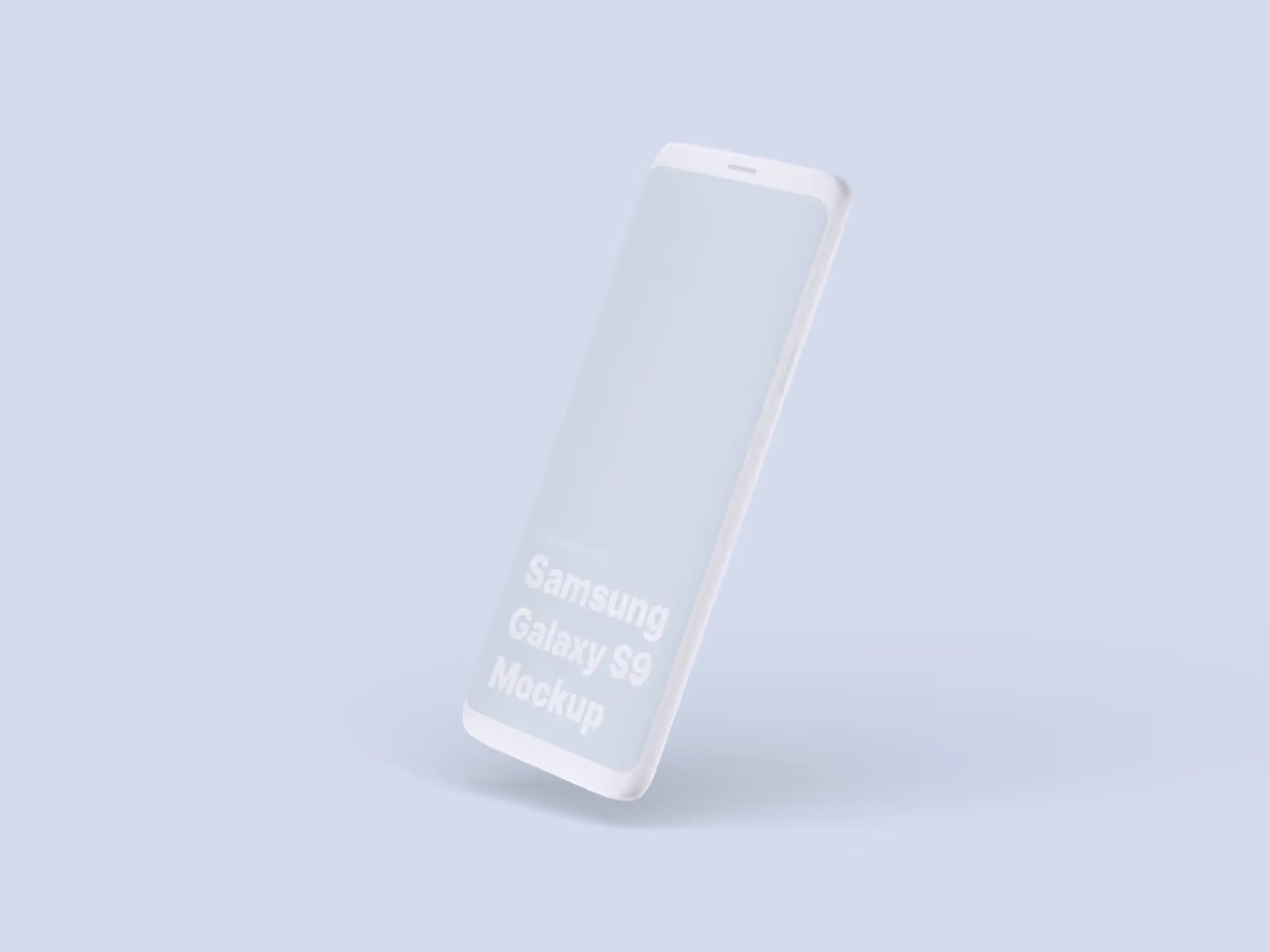 Samsung Galaxy S9 Mockups | Full Resolution File