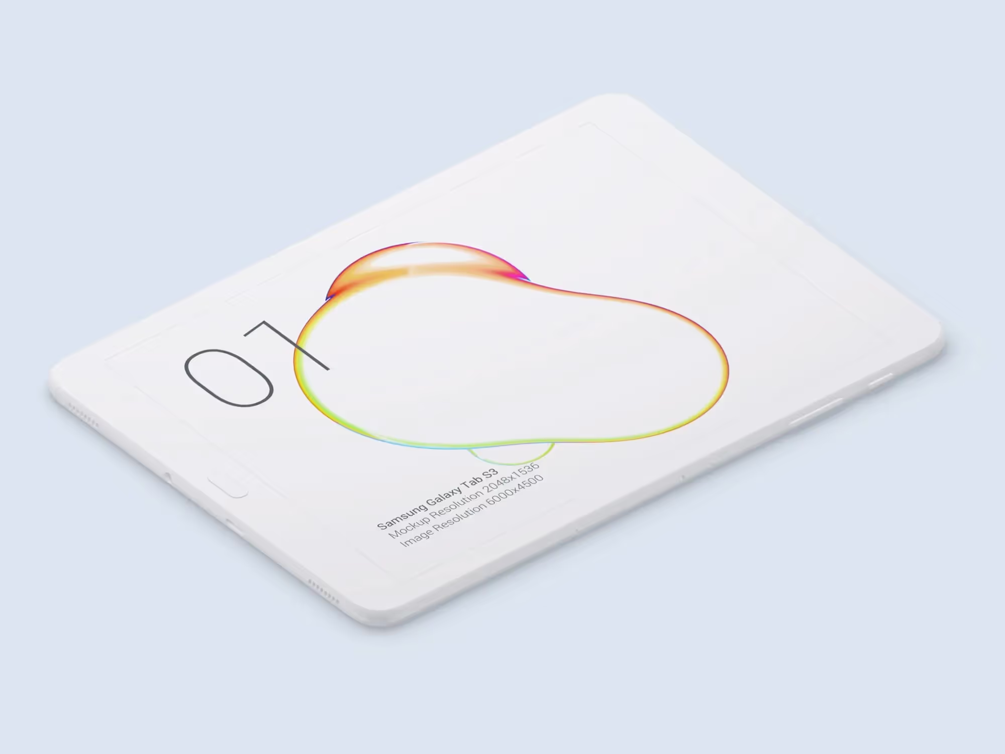 Samsung Galaxy Tab S3 Mockups | High Quality Asset