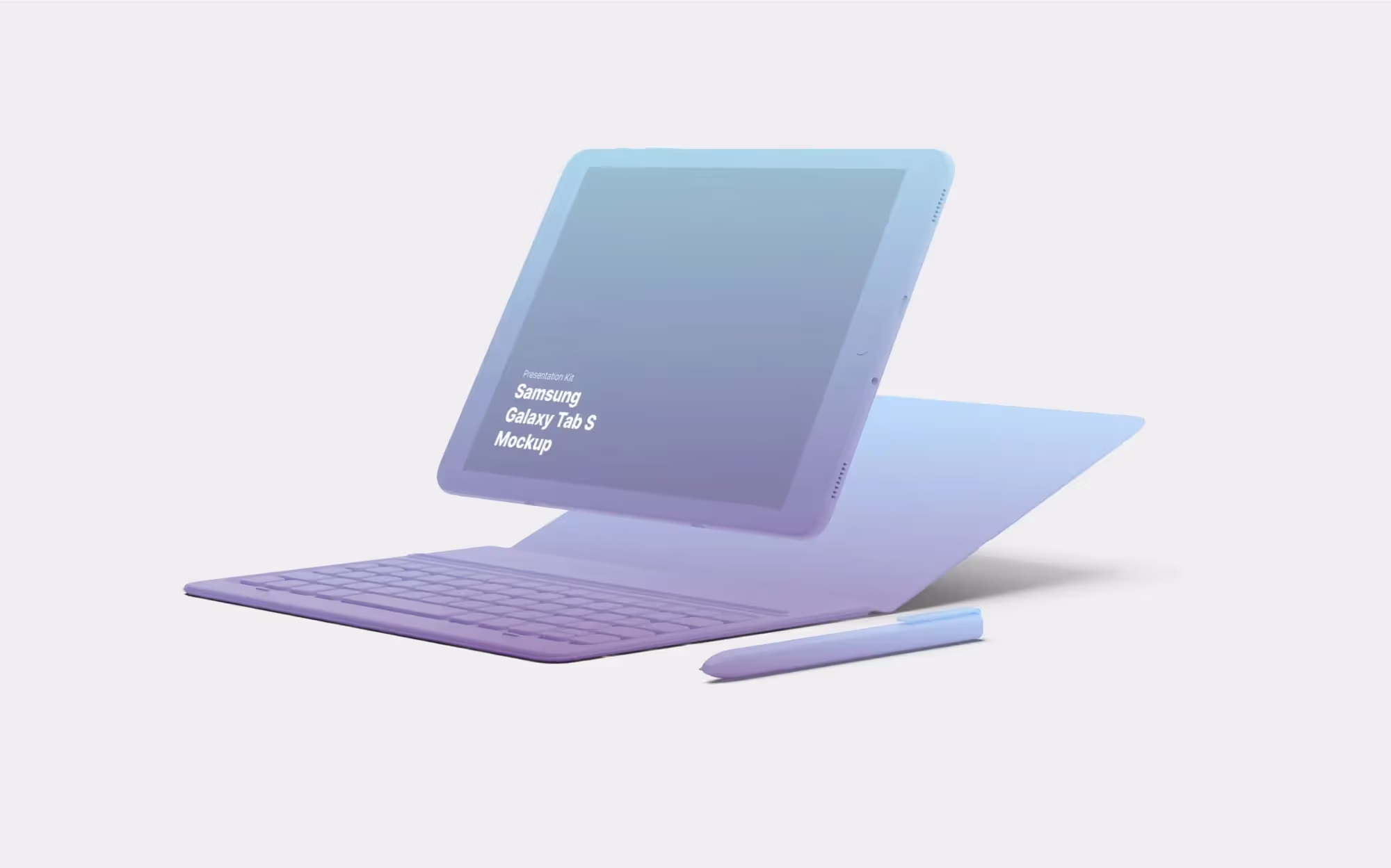 Samsung Galaxy Tab S3 Mockups | Professional Template