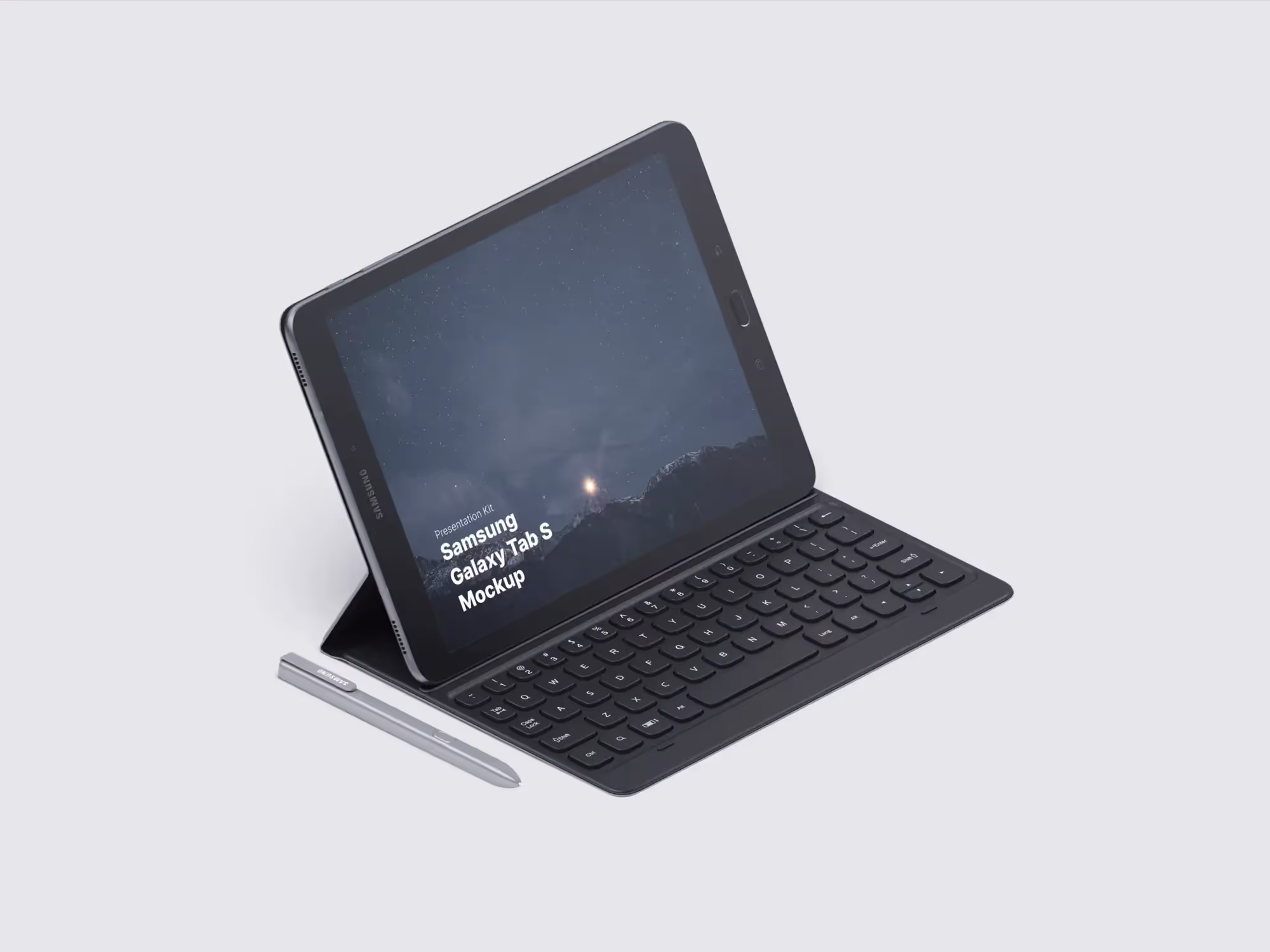 Samsung Galaxy Tab S3 Mockups | High Quality Asset