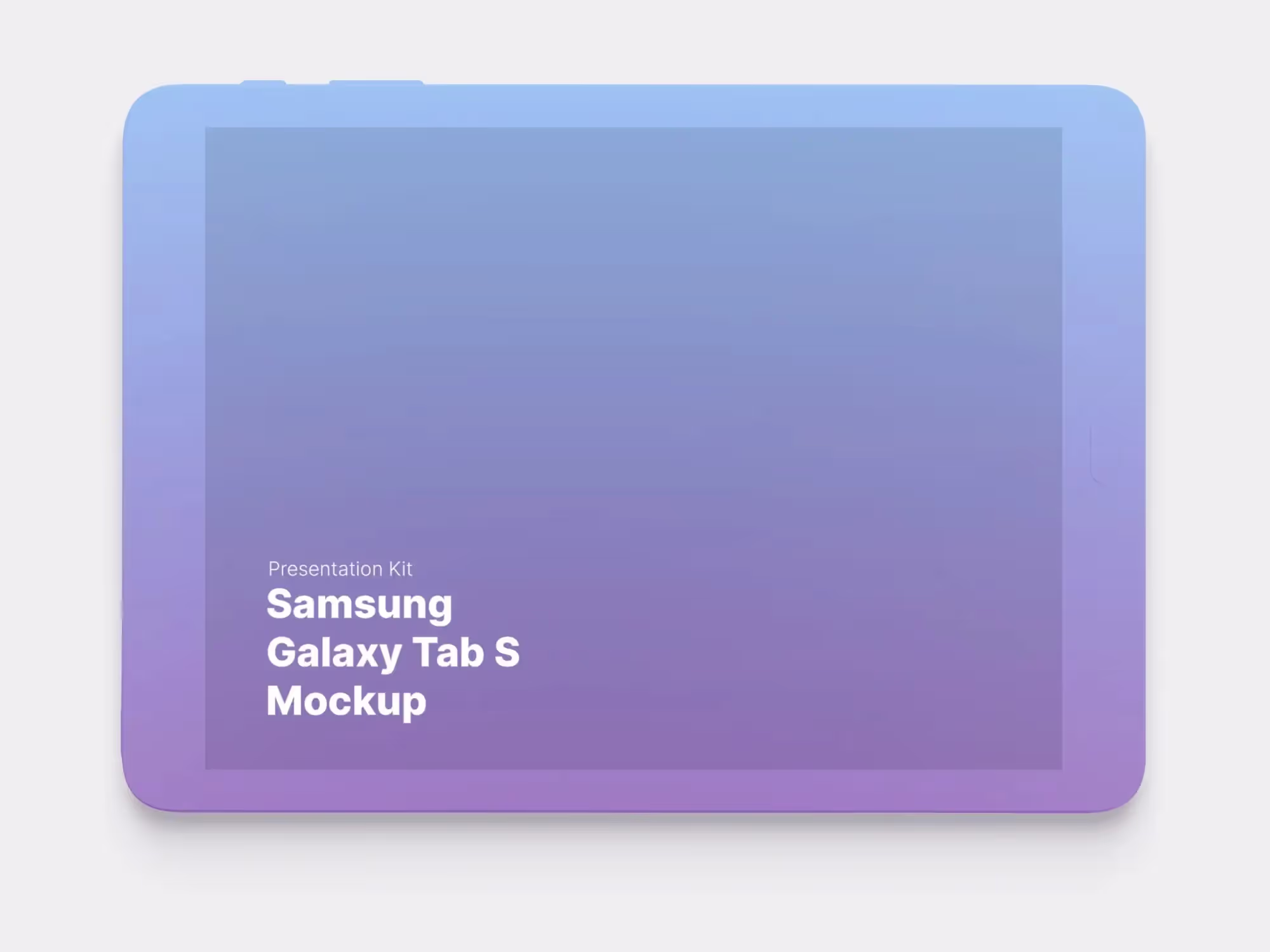 Samsung Galaxy Tab S3 Mockups | Best Seller Template