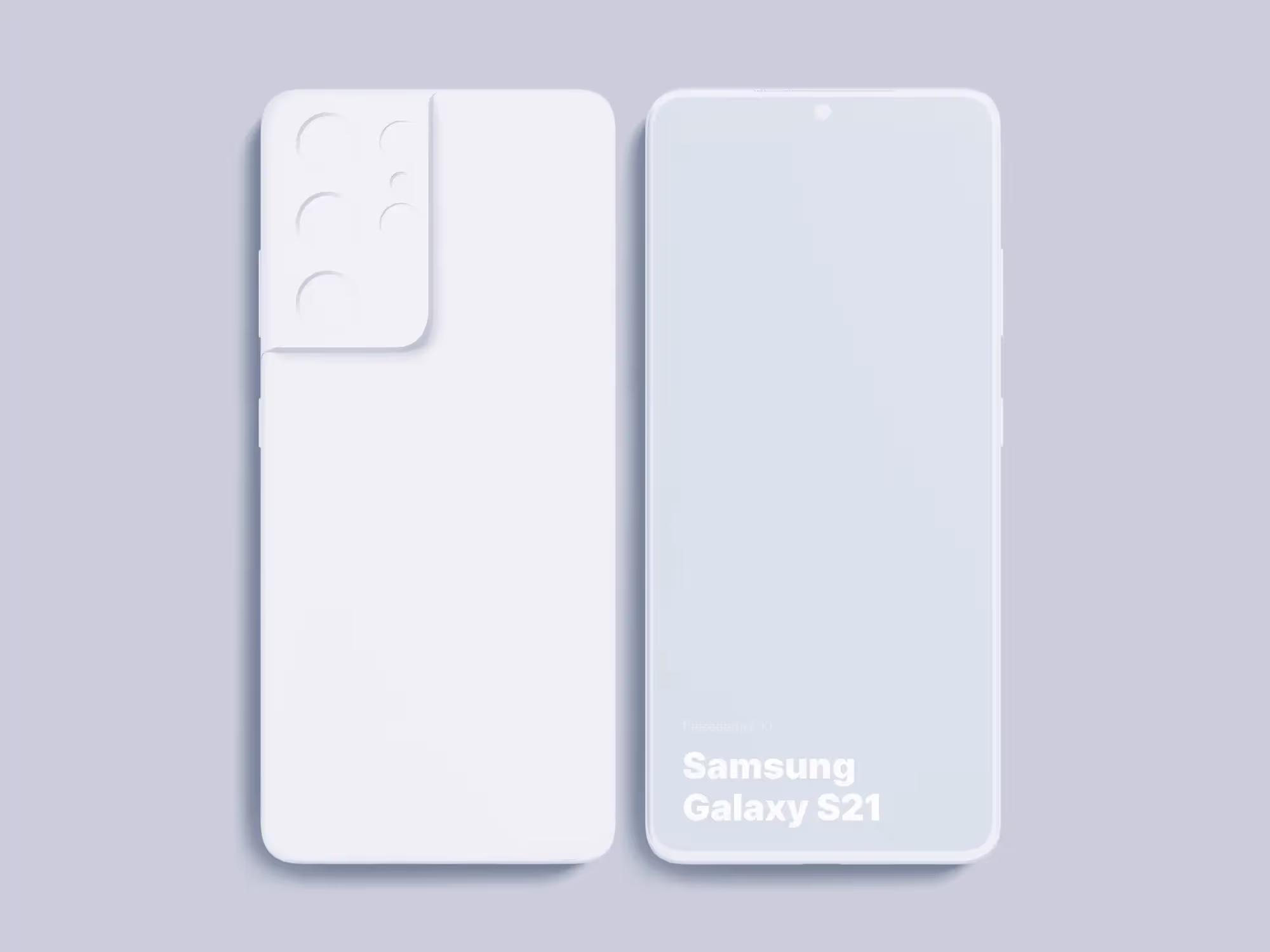 Samsung Galaxy S21 Ultra Mockups | High Quality Asset