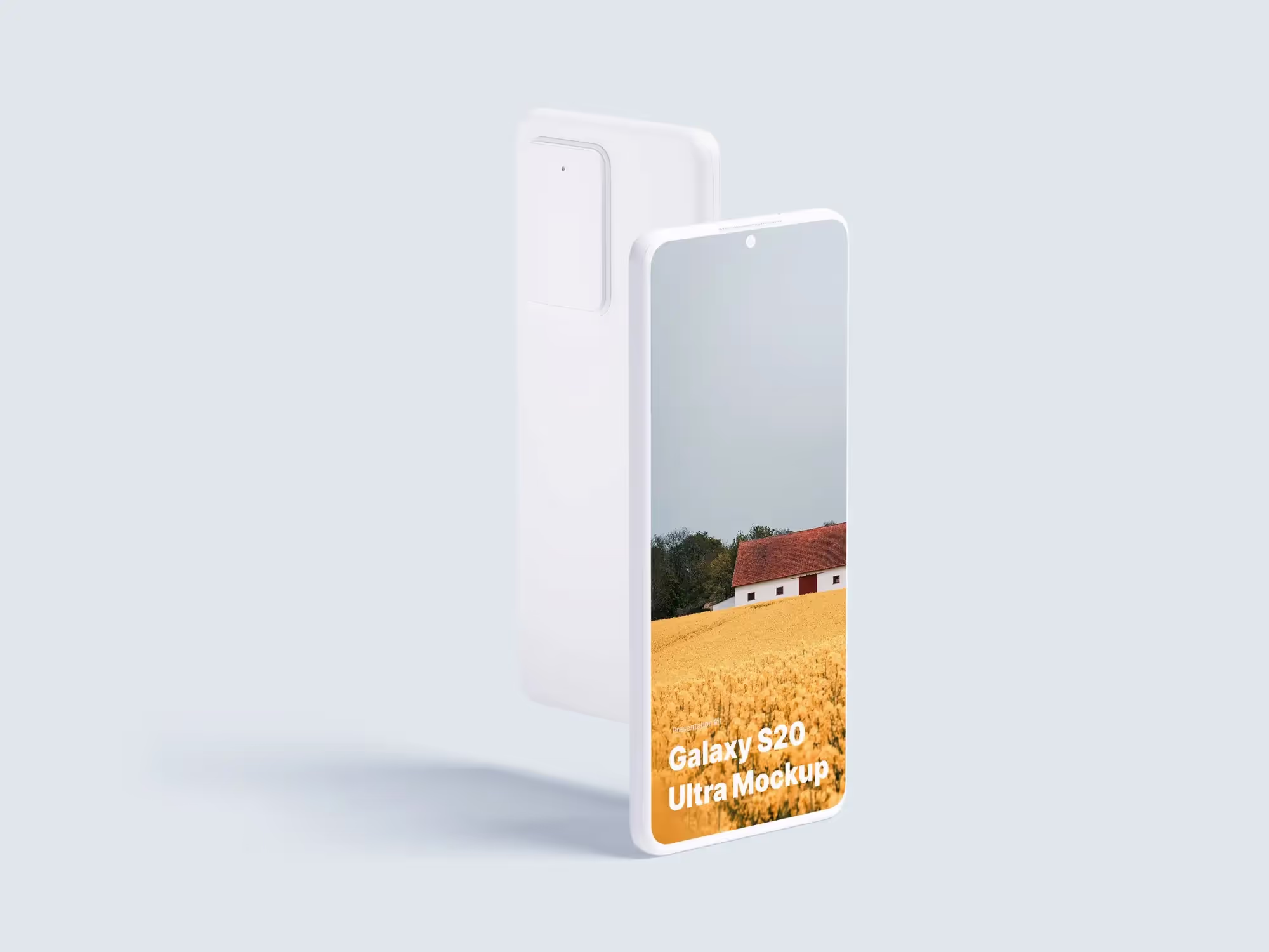 Samsung Galaxy S20 Ultra Mockups | Commercial License Ready