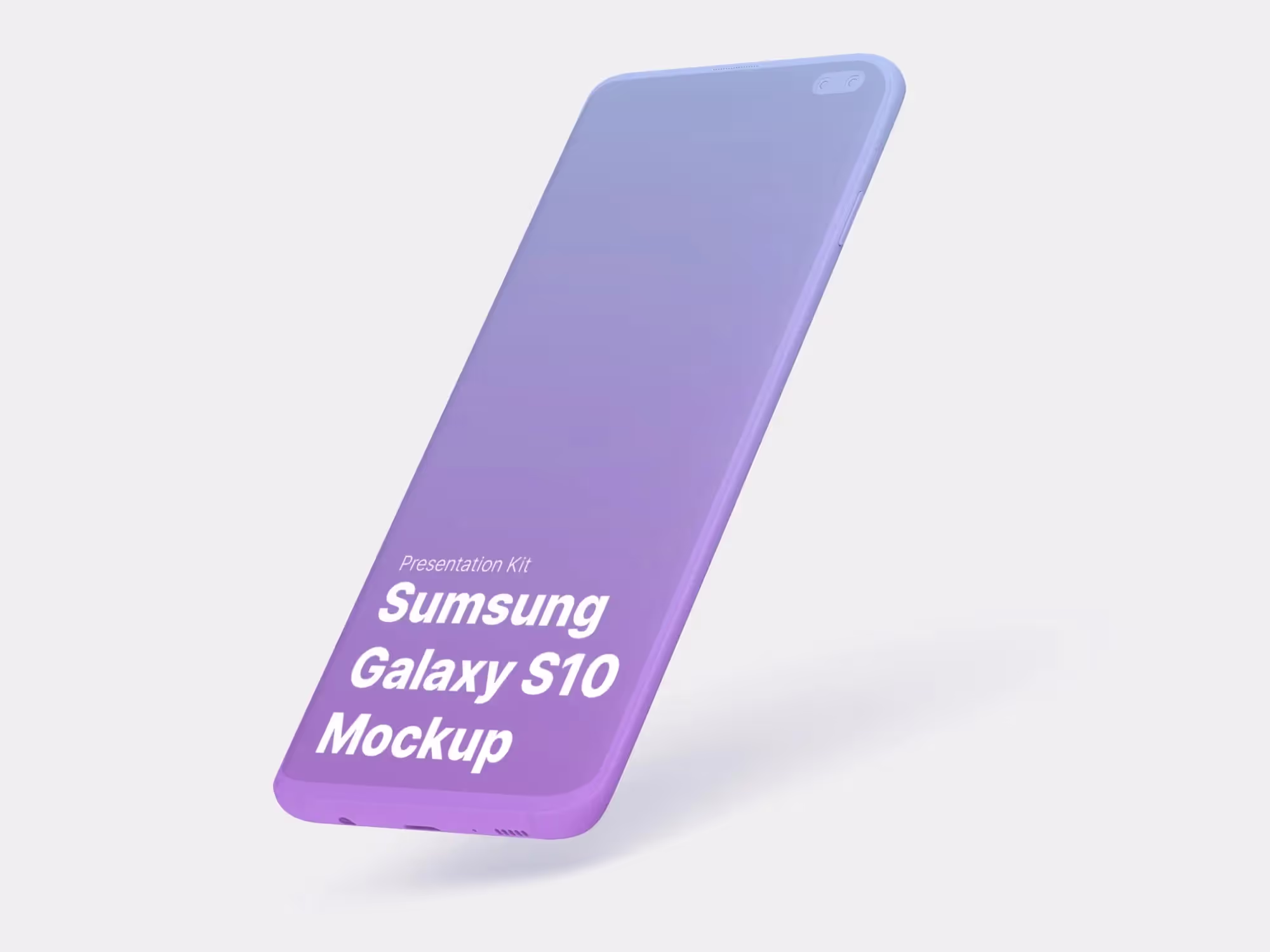 Samsung Galaxy S10 Mockups | Pro Designer Pack