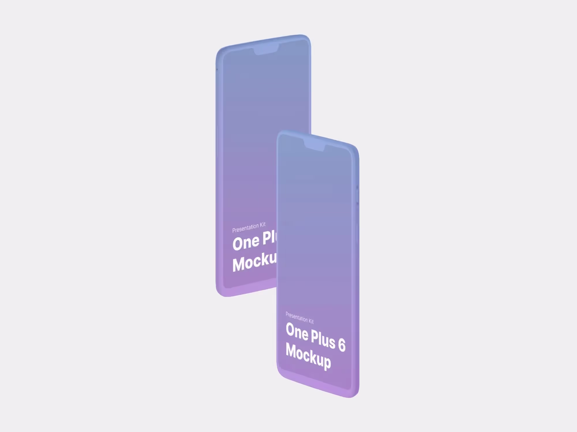 OnePlus 6 Mockups | Professional Template