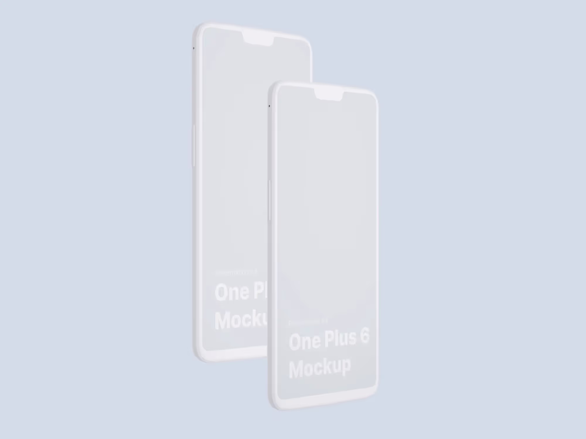 OnePlus 6 Mockups | Full Resolution File