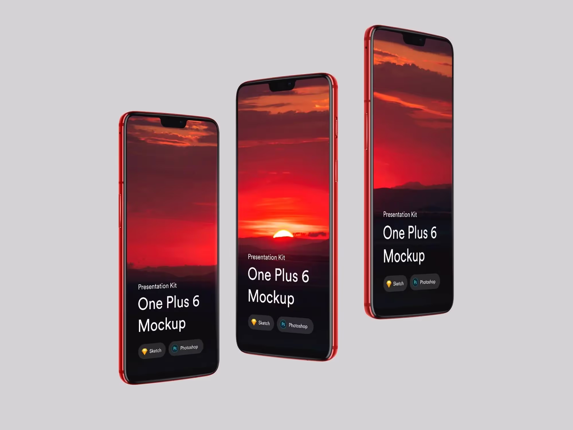 OnePlus 6 Mockups | Premium Download Ready