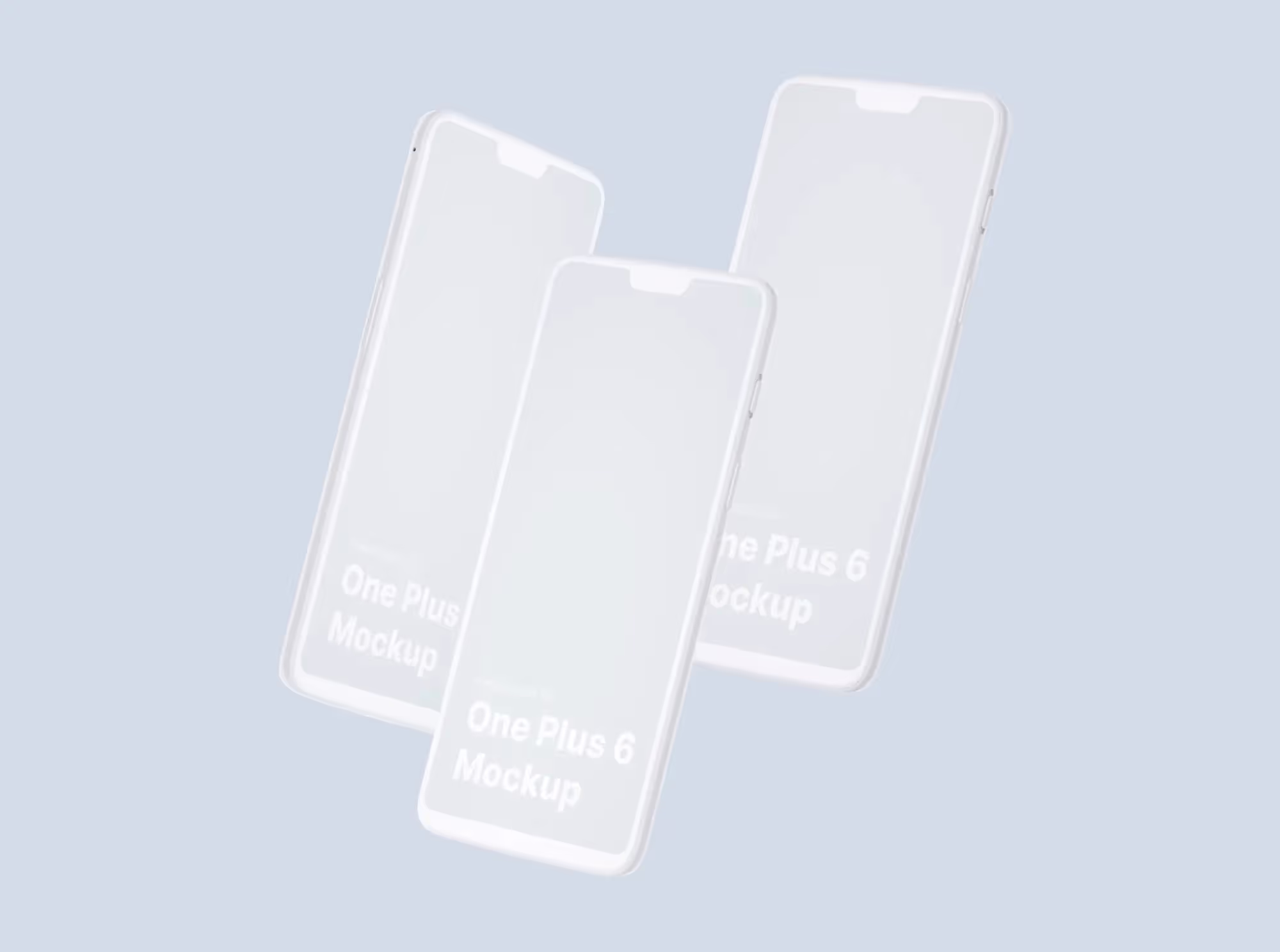 OnePlus 6 Mockups | Available on ls.graphics