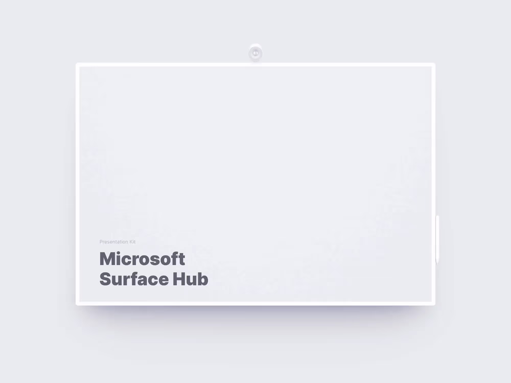 Microsoft Surface Hub Mockups | Premium Download Ready