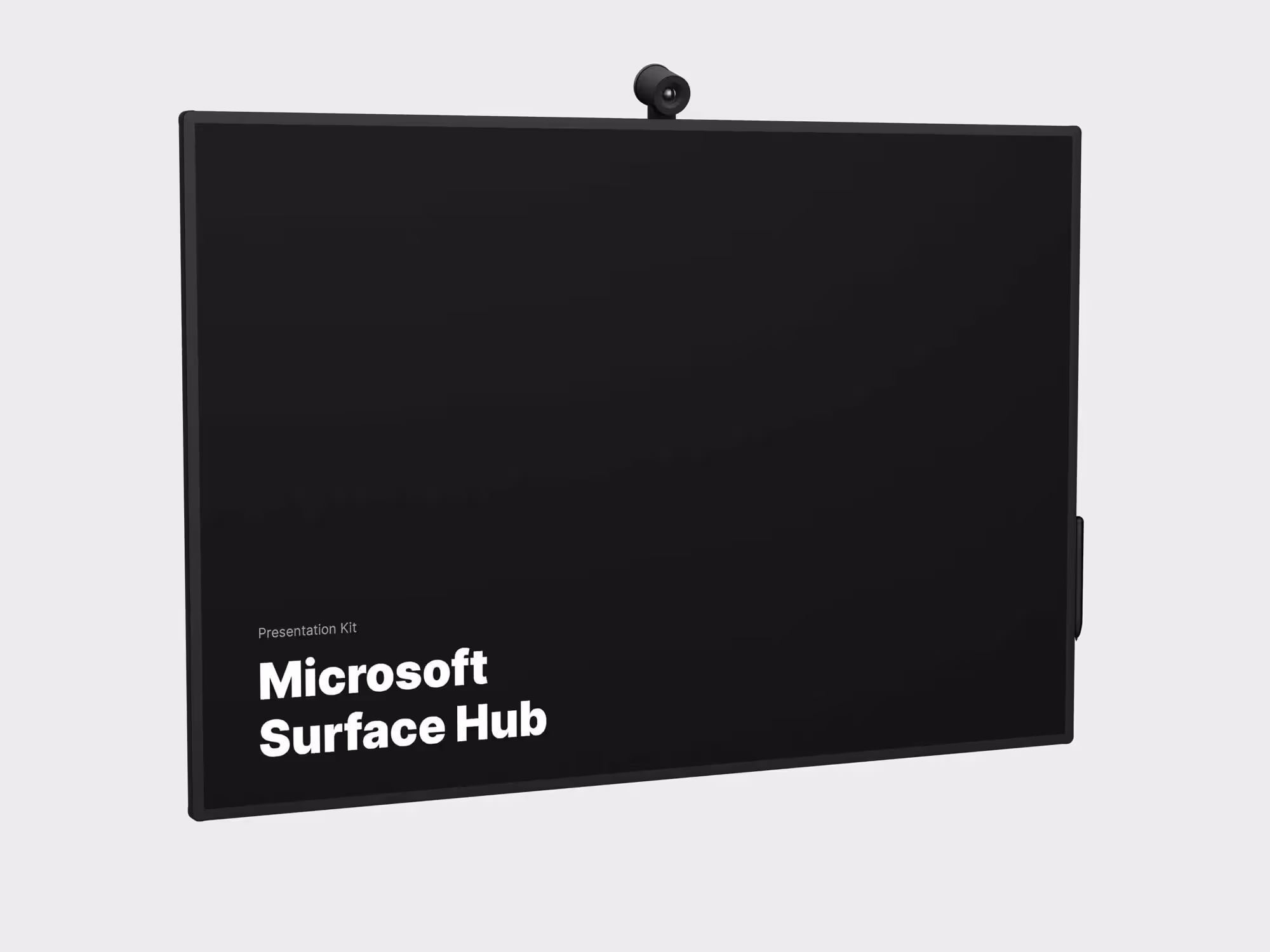 Microsoft Surface Hub Mockups | Full Resolution File