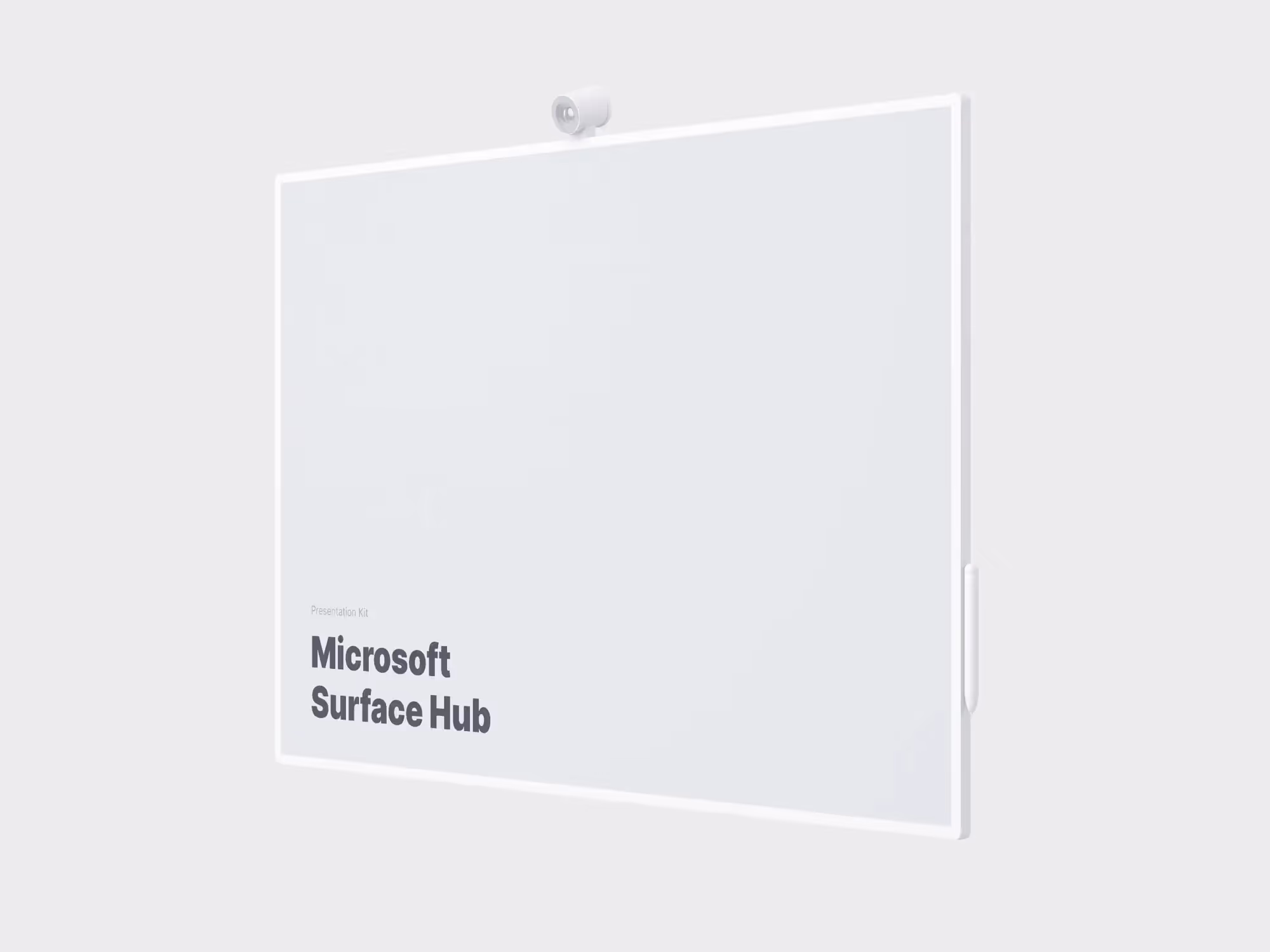 Microsoft Surface Hub Mockups | Pro Design Resource