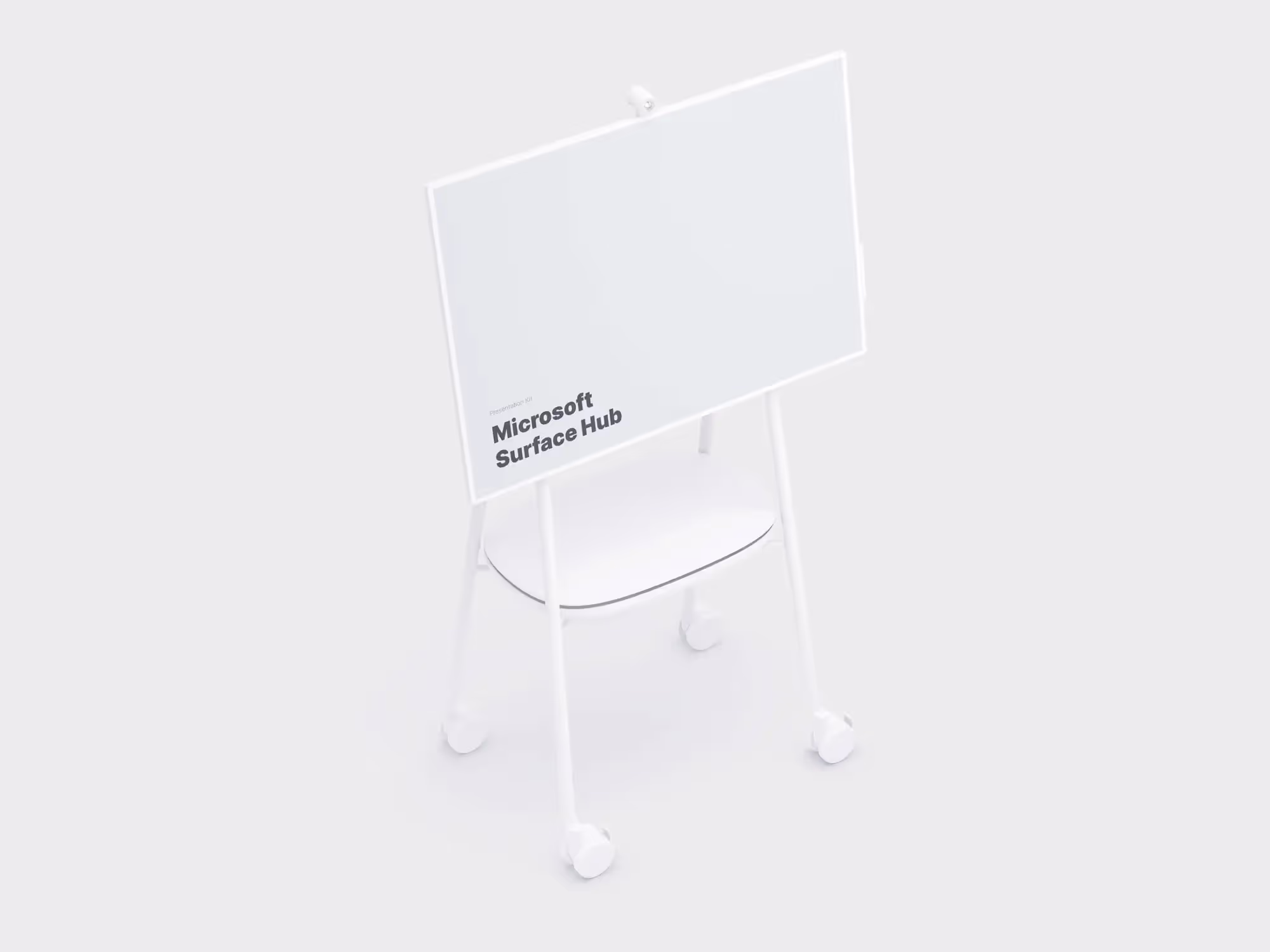 Microsoft Surface Hub Mockups | Available on ls.graphics