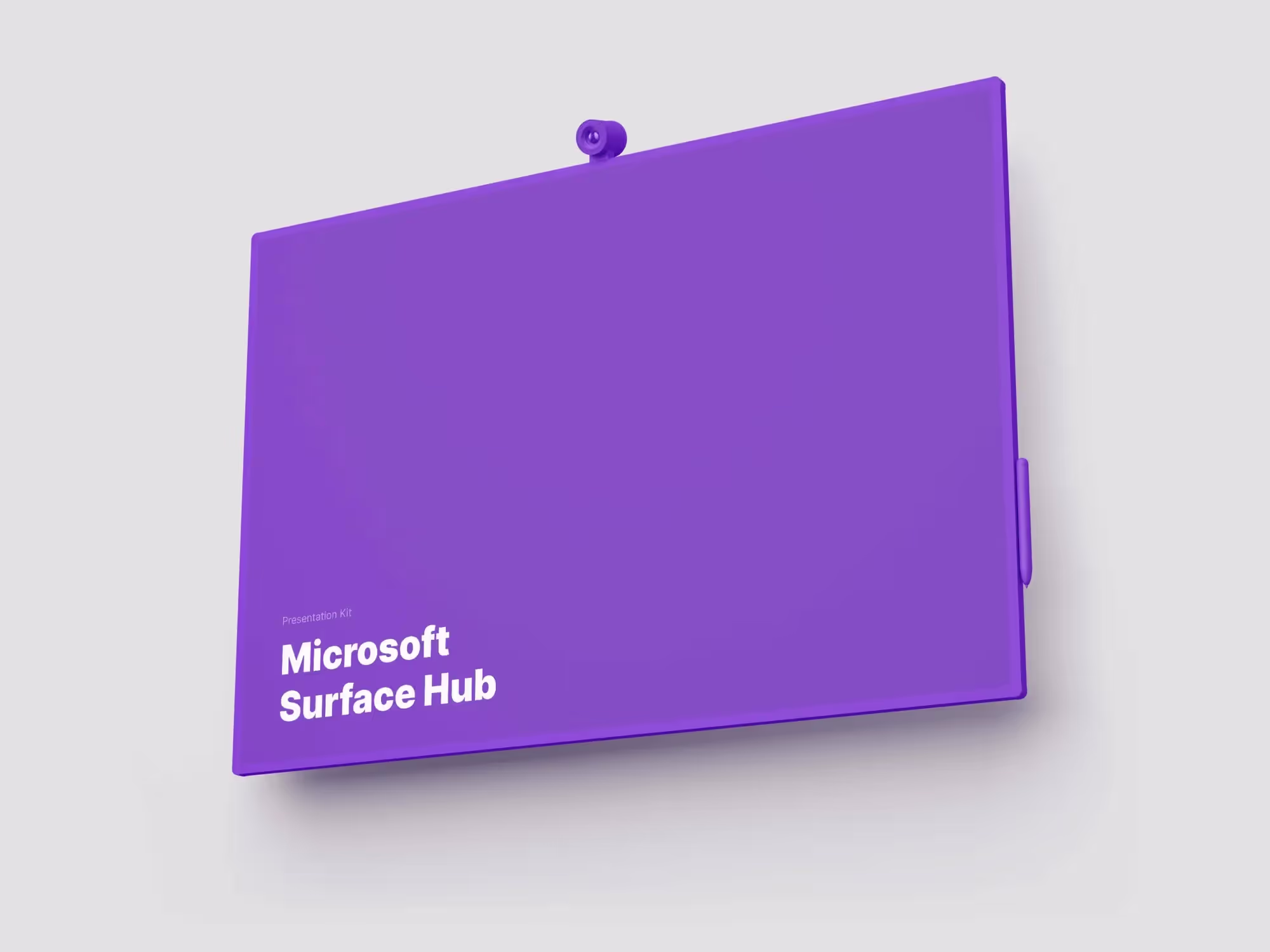 Microsoft Surface Hub Mockups | Premium Download Ready