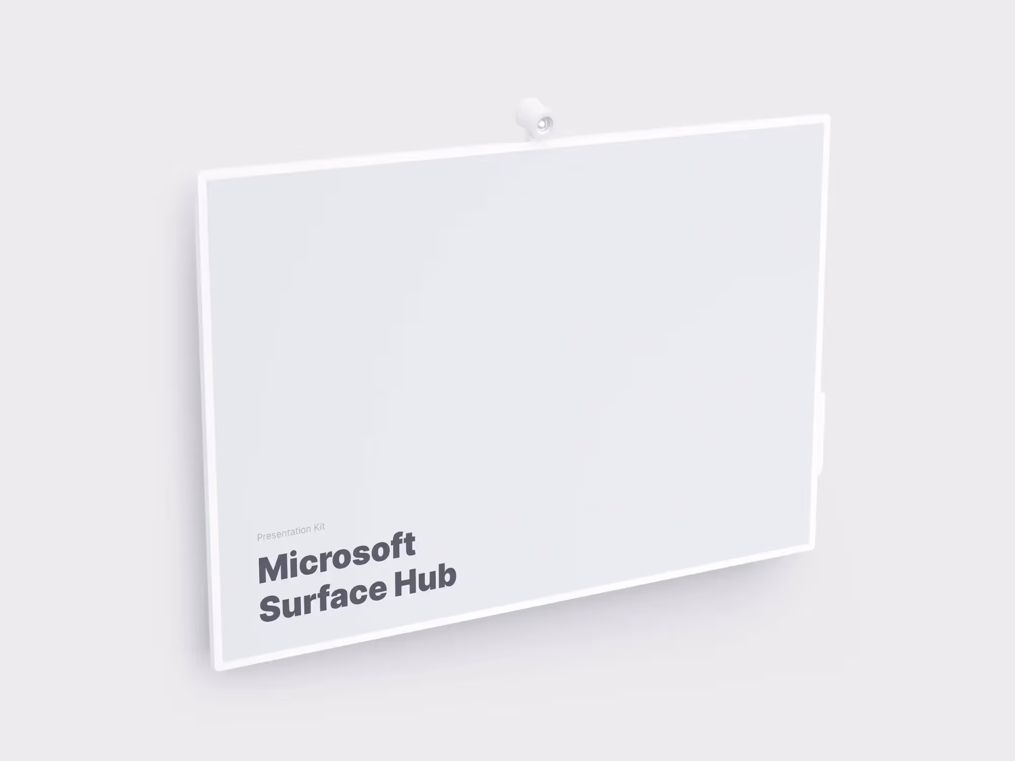 Microsoft Surface Hub Mockups | Professional Template