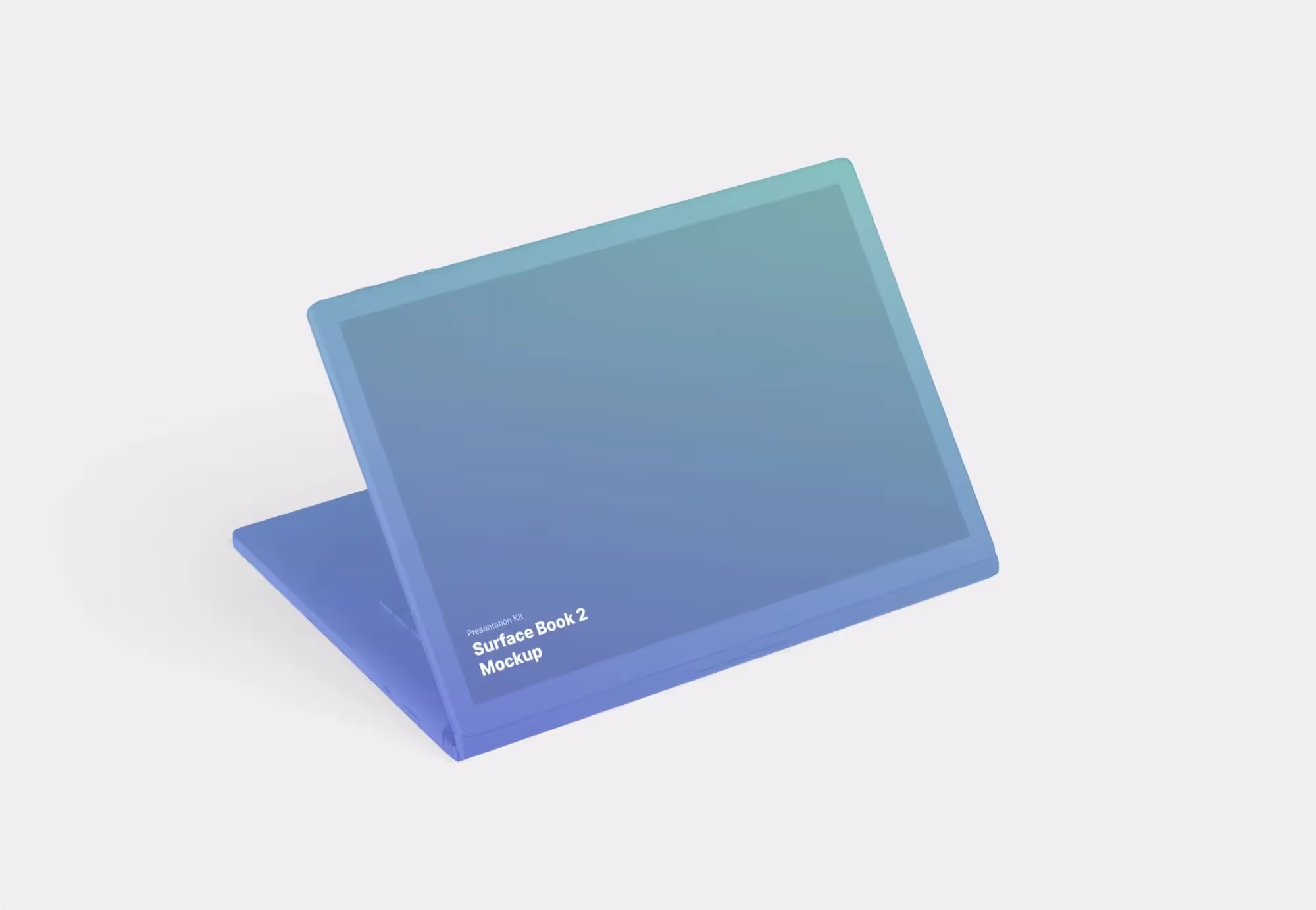 Microsoft Surface Book 2 Mockups | Commercial License Ready