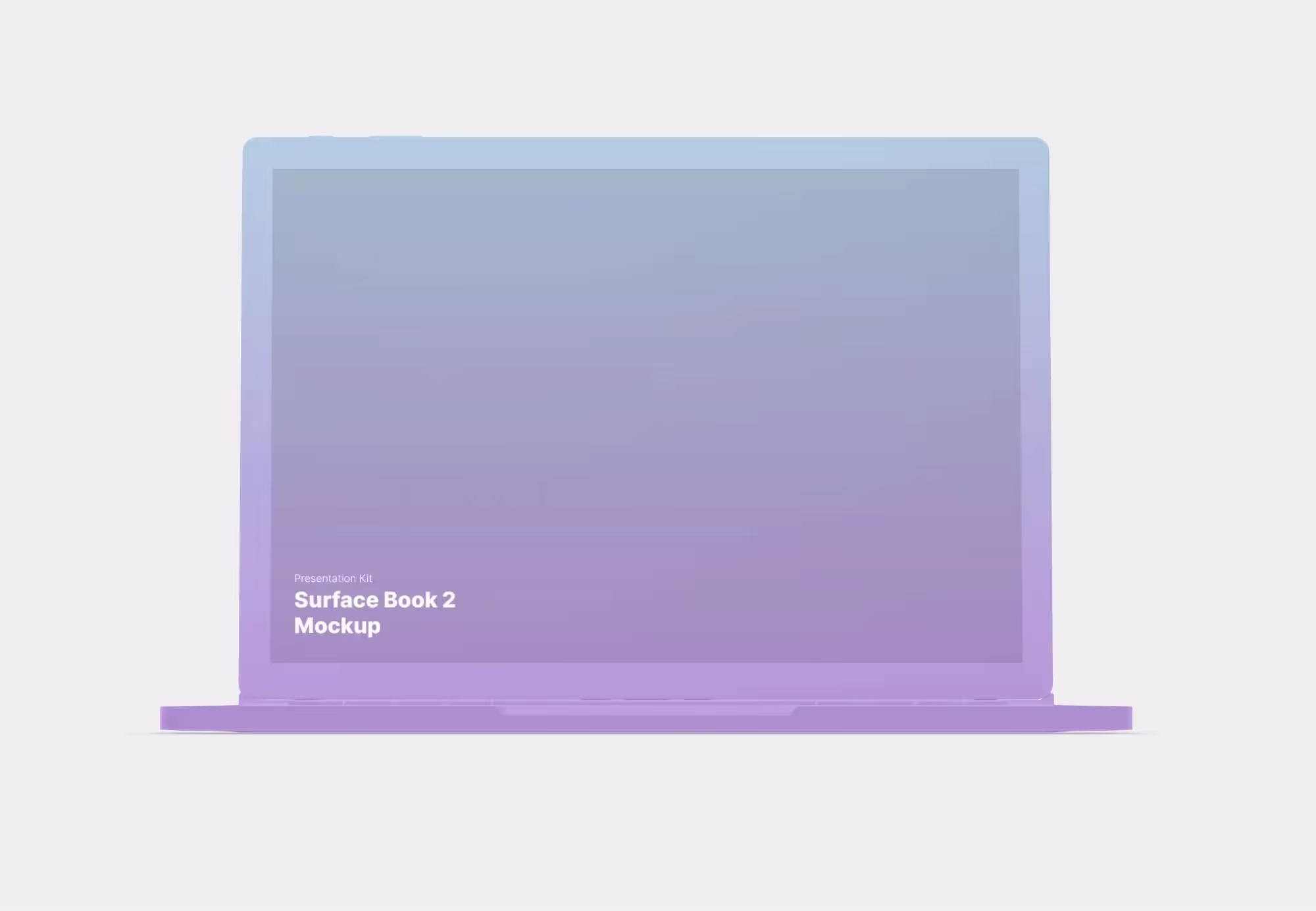 Microsoft Surface Book 2 Mockups | Commercial License Ready