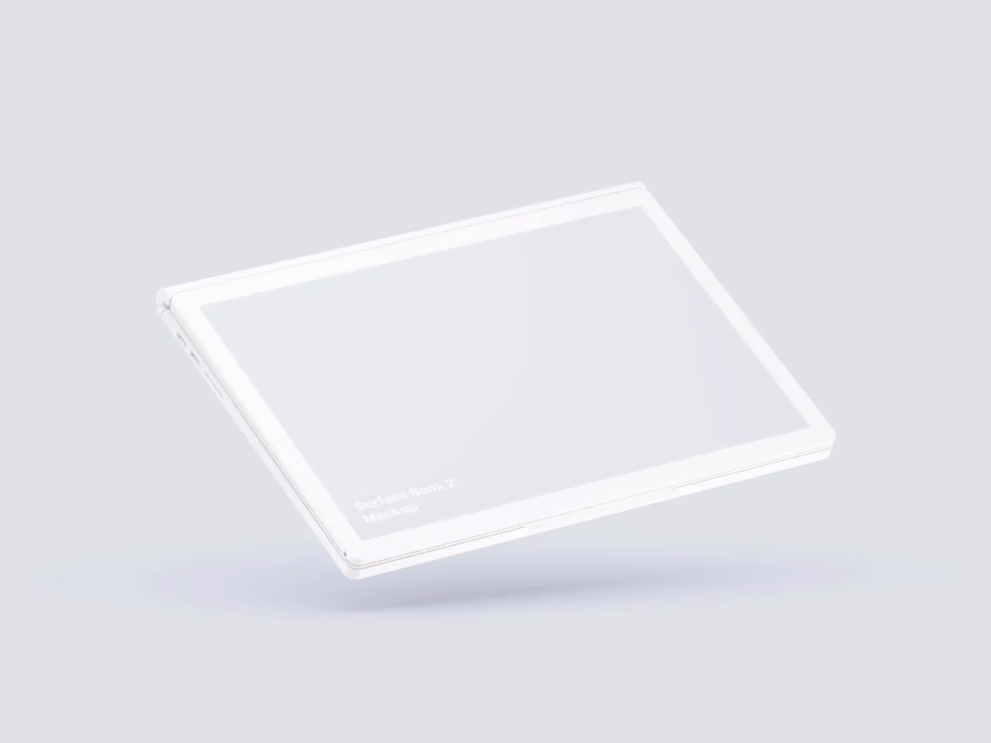 Microsoft Surface Book 2 Mockups | Full Resolution File