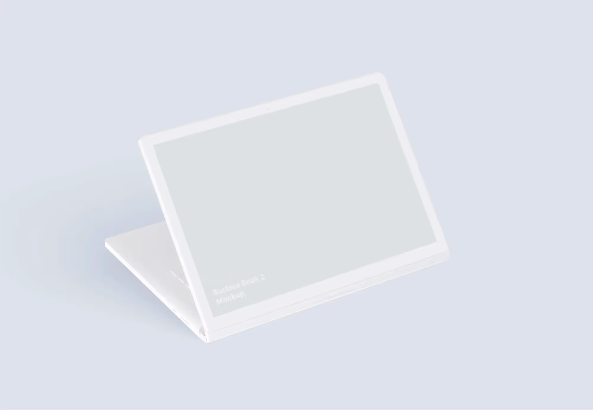 Microsoft Surface Book 2 Mockups | High Quality Asset