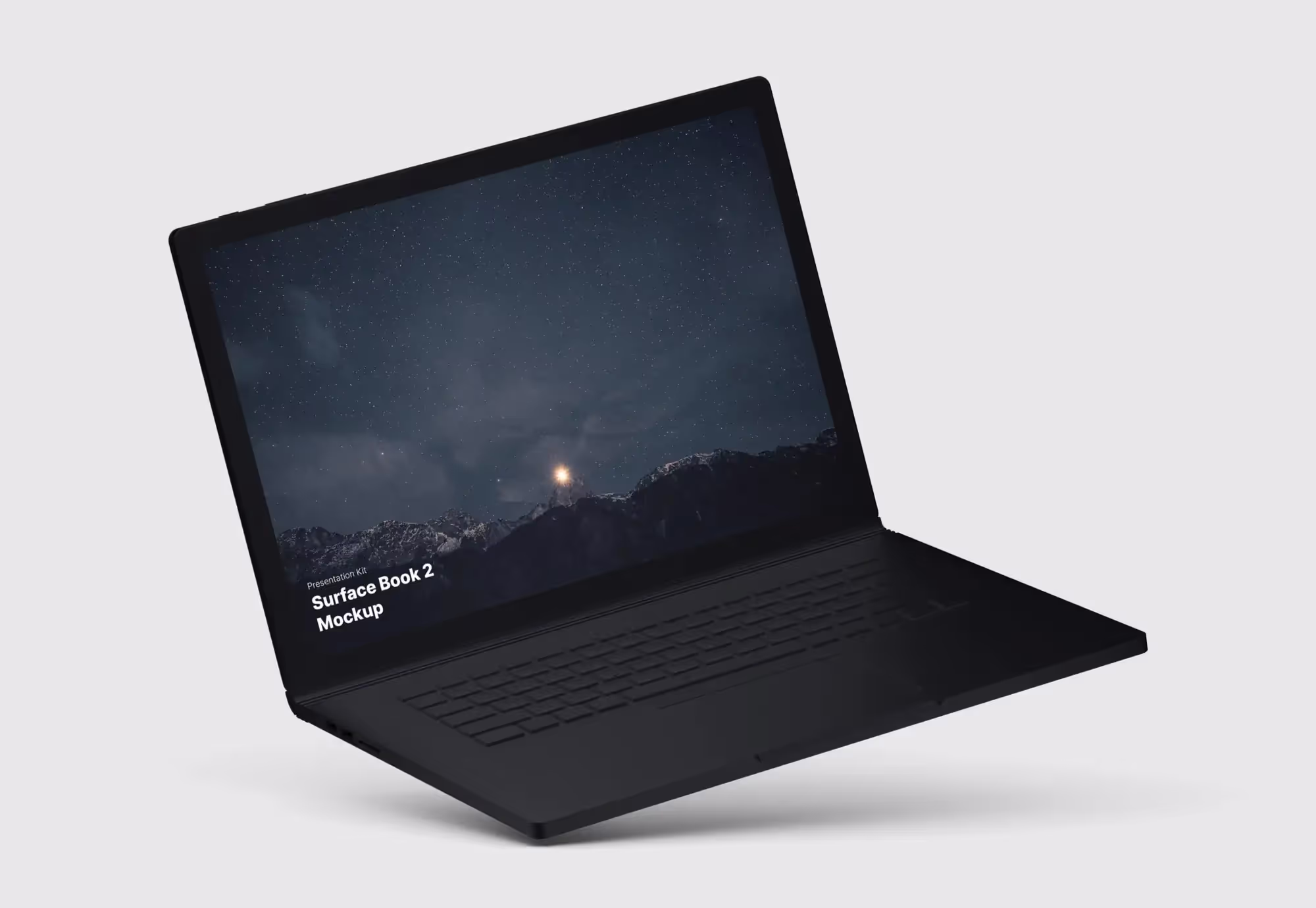 Microsoft Surface Book 2 Mockups | Best Seller Template