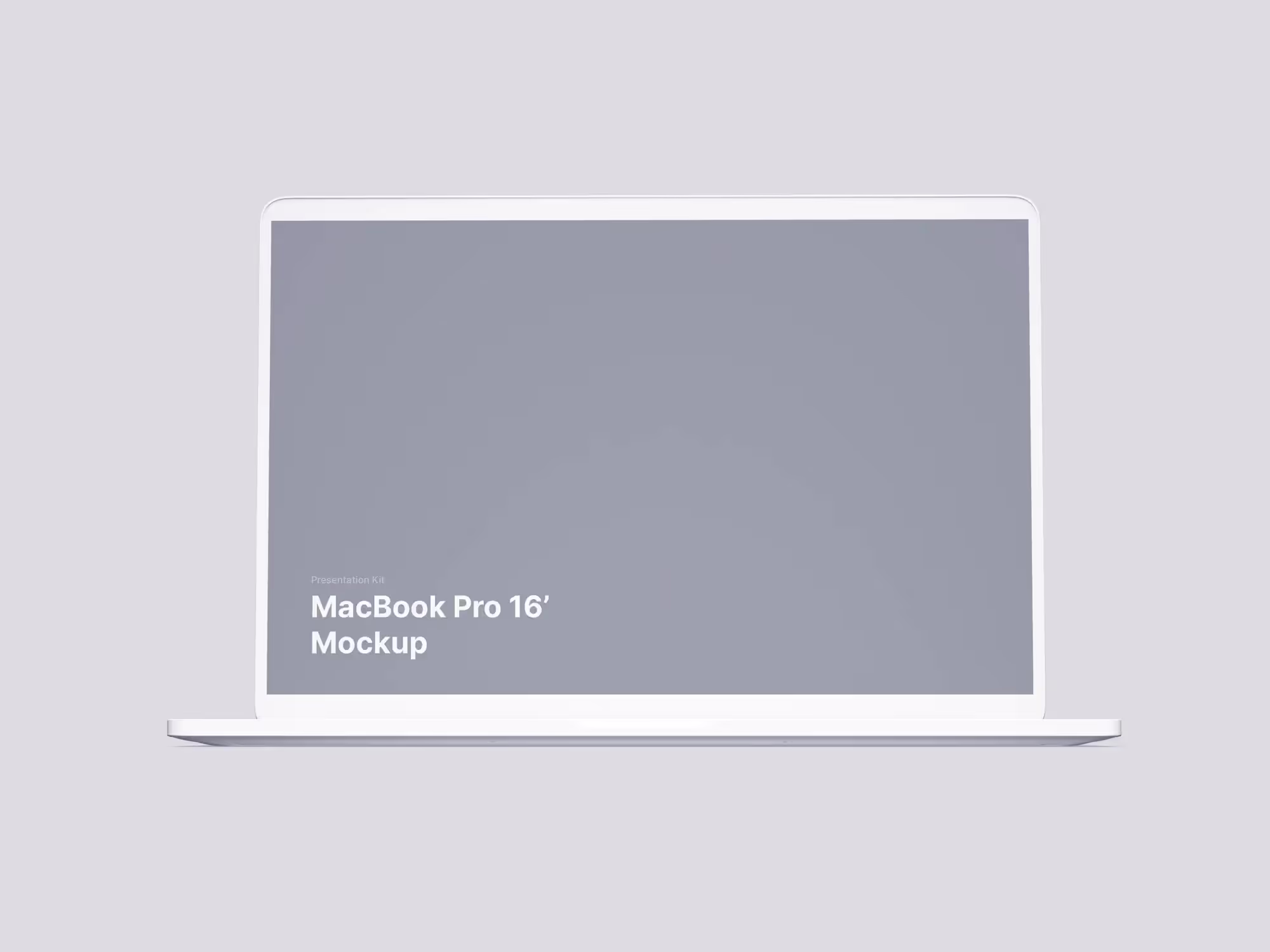 MacBook Pro 16'' Mockups | Full Resolution File