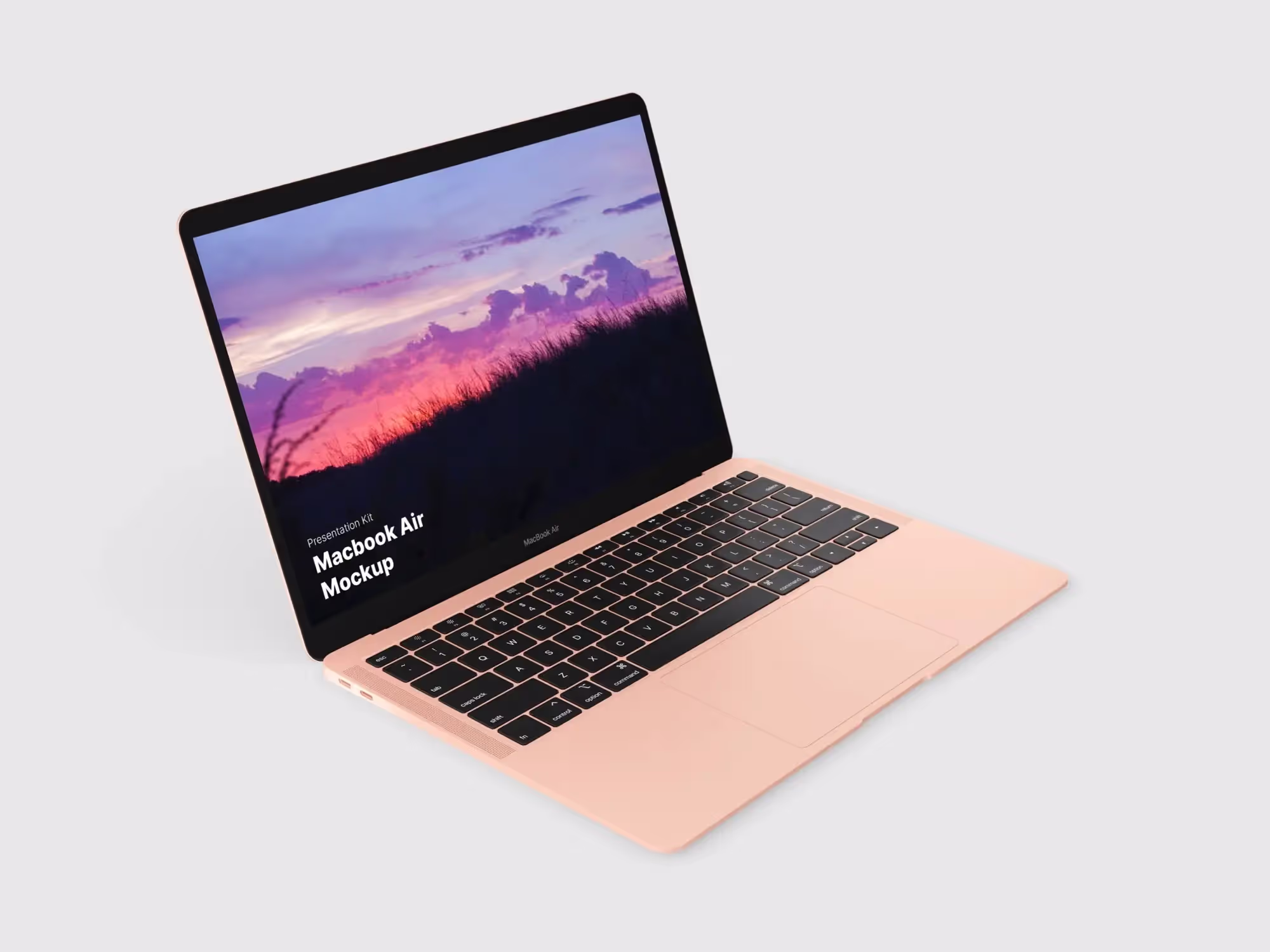 MacBook Air Mockups | Full Resolution File