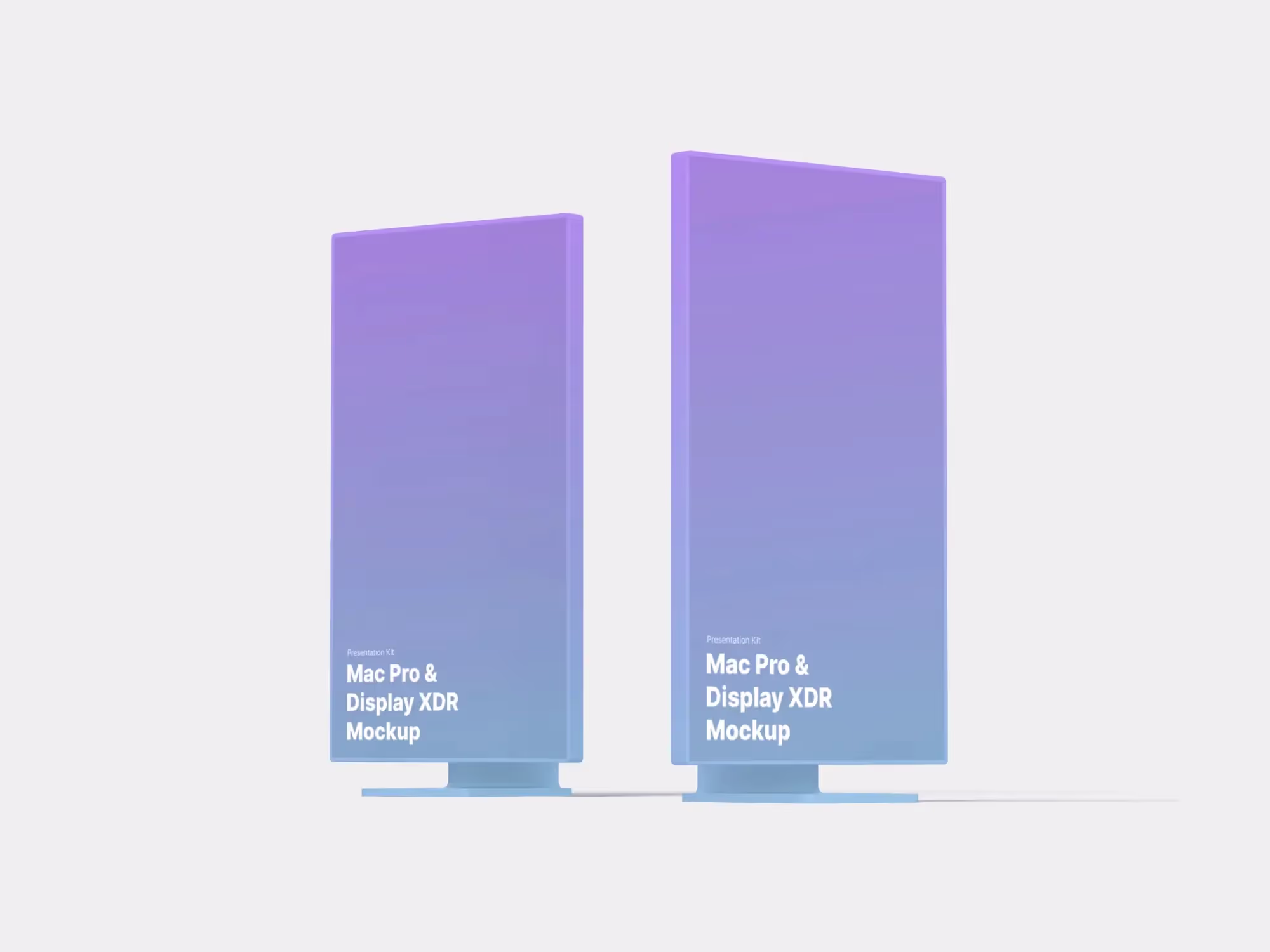 Mac Pro & Display XDR Mockups | Best Seller Template