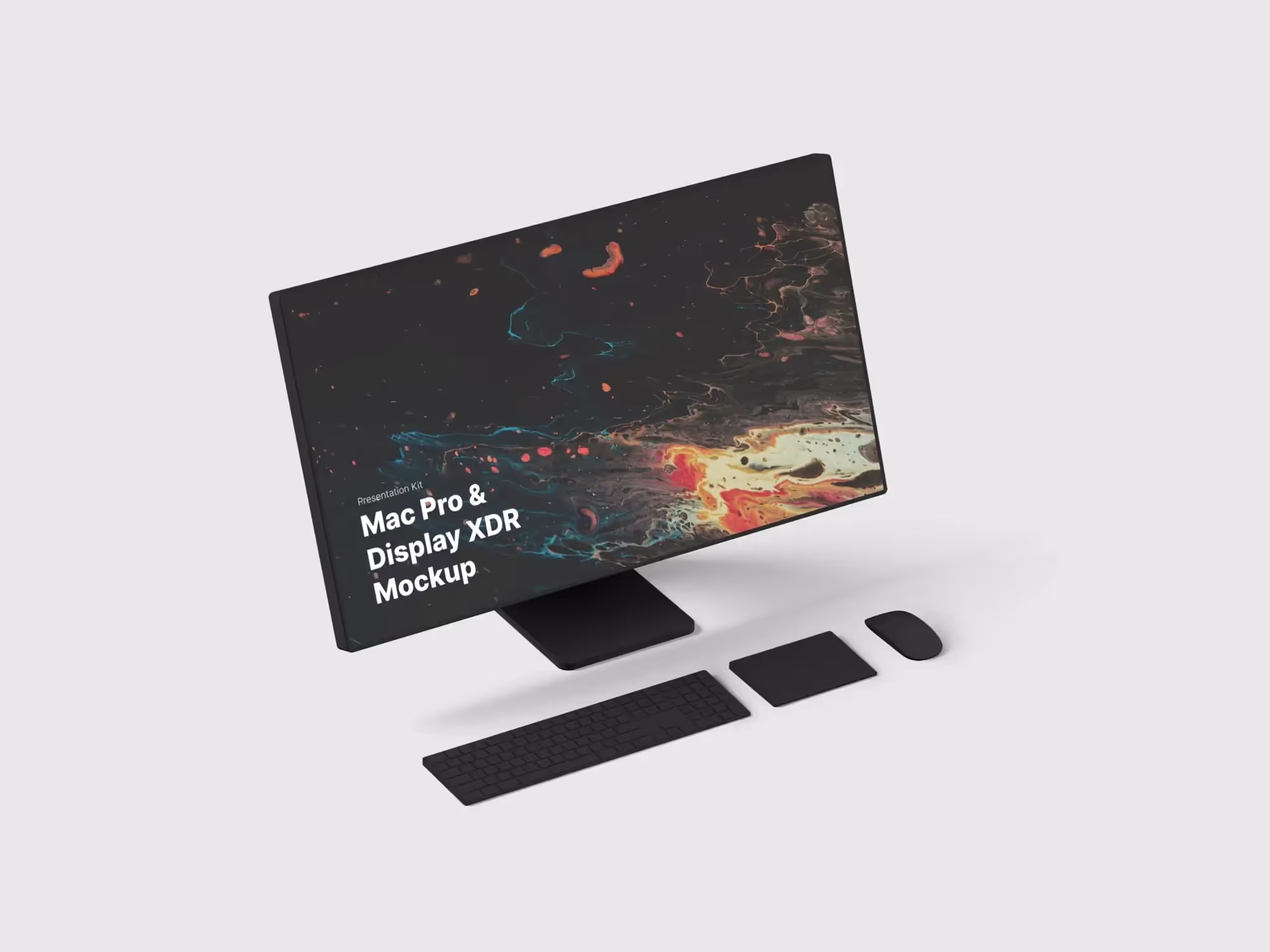 Mac Pro & Display XDR Mockups | Top Selling Mockup