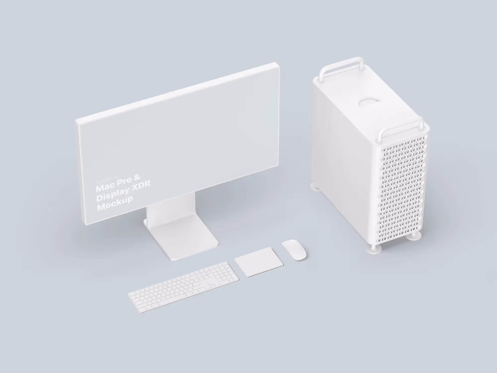 Mac Pro & Display XDR Mockups | Best Seller Template