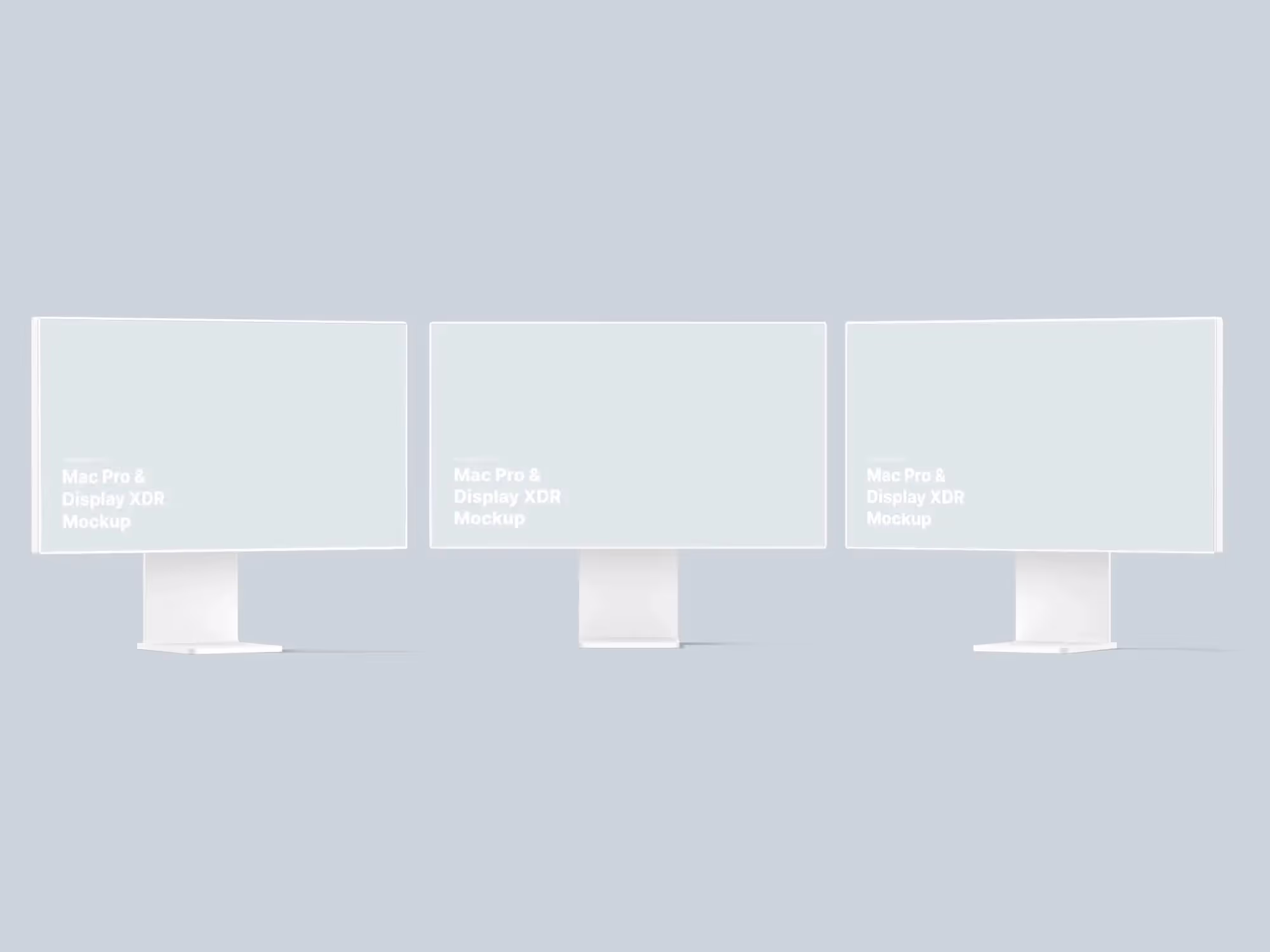 Mac Pro & Display XDR Mockups | High Quality Asset