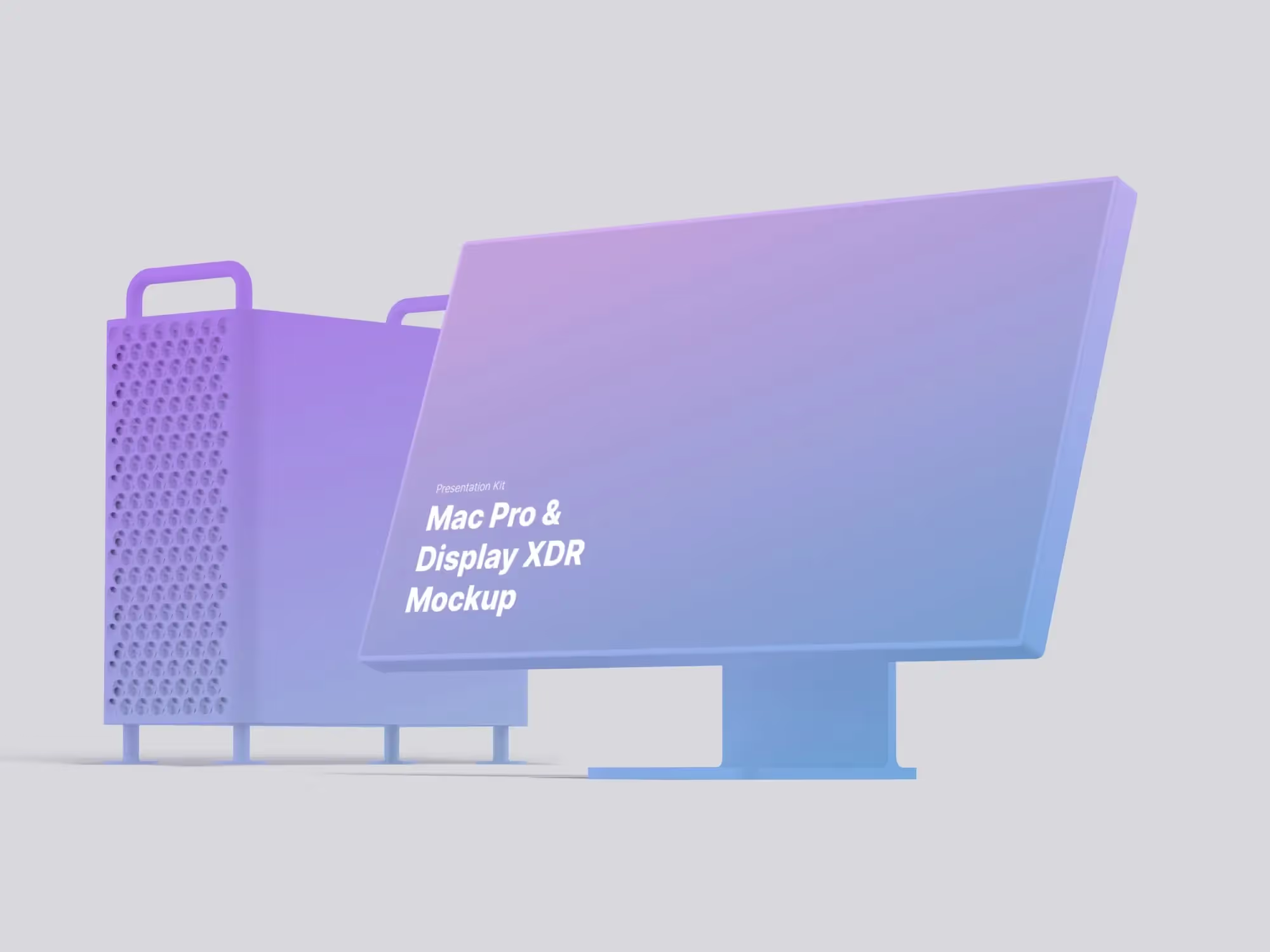 Mac Pro & Display XDR Mockups | Full Resolution File