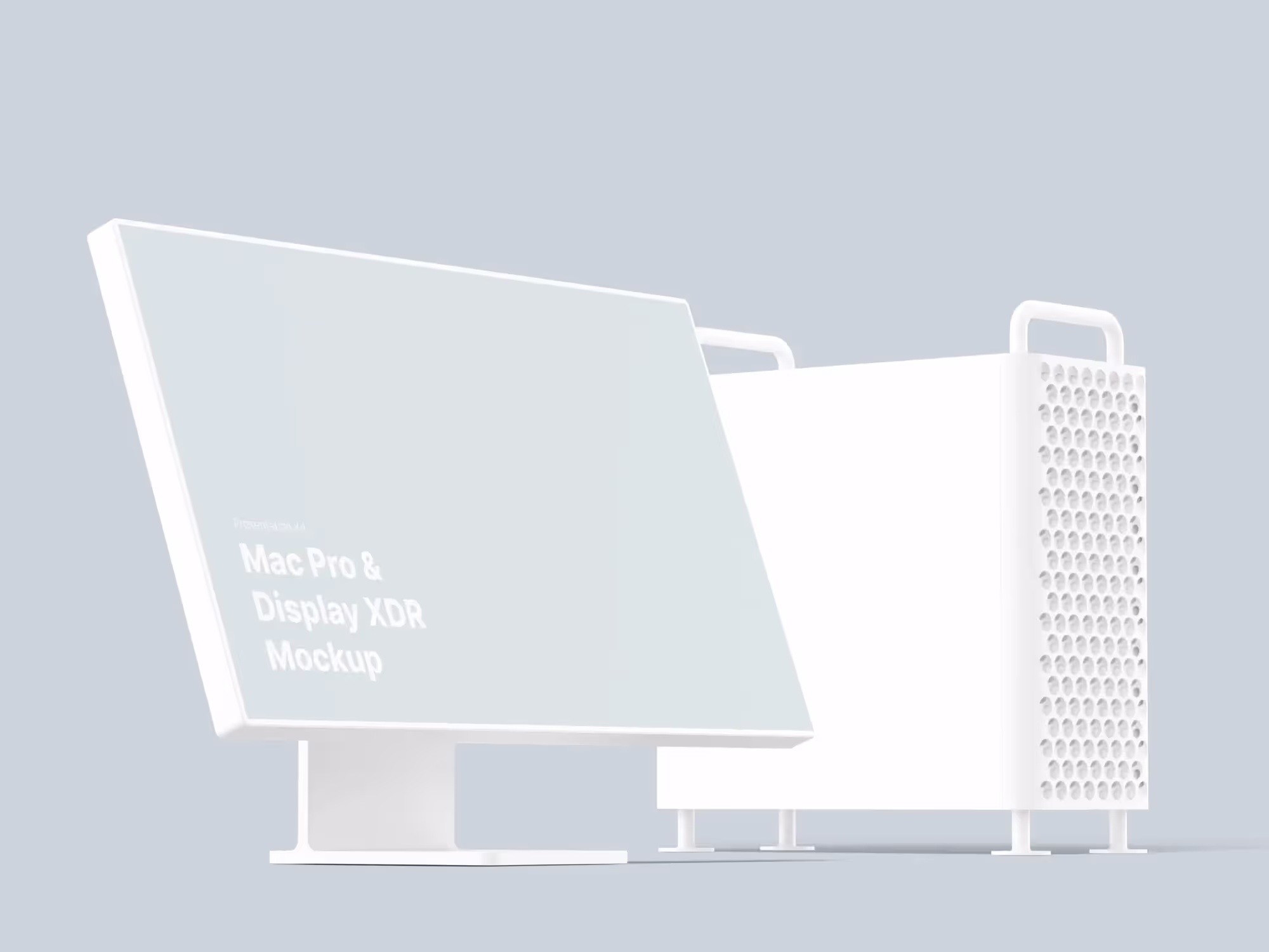Mac Pro & Display XDR Mockups | Commercial License Ready