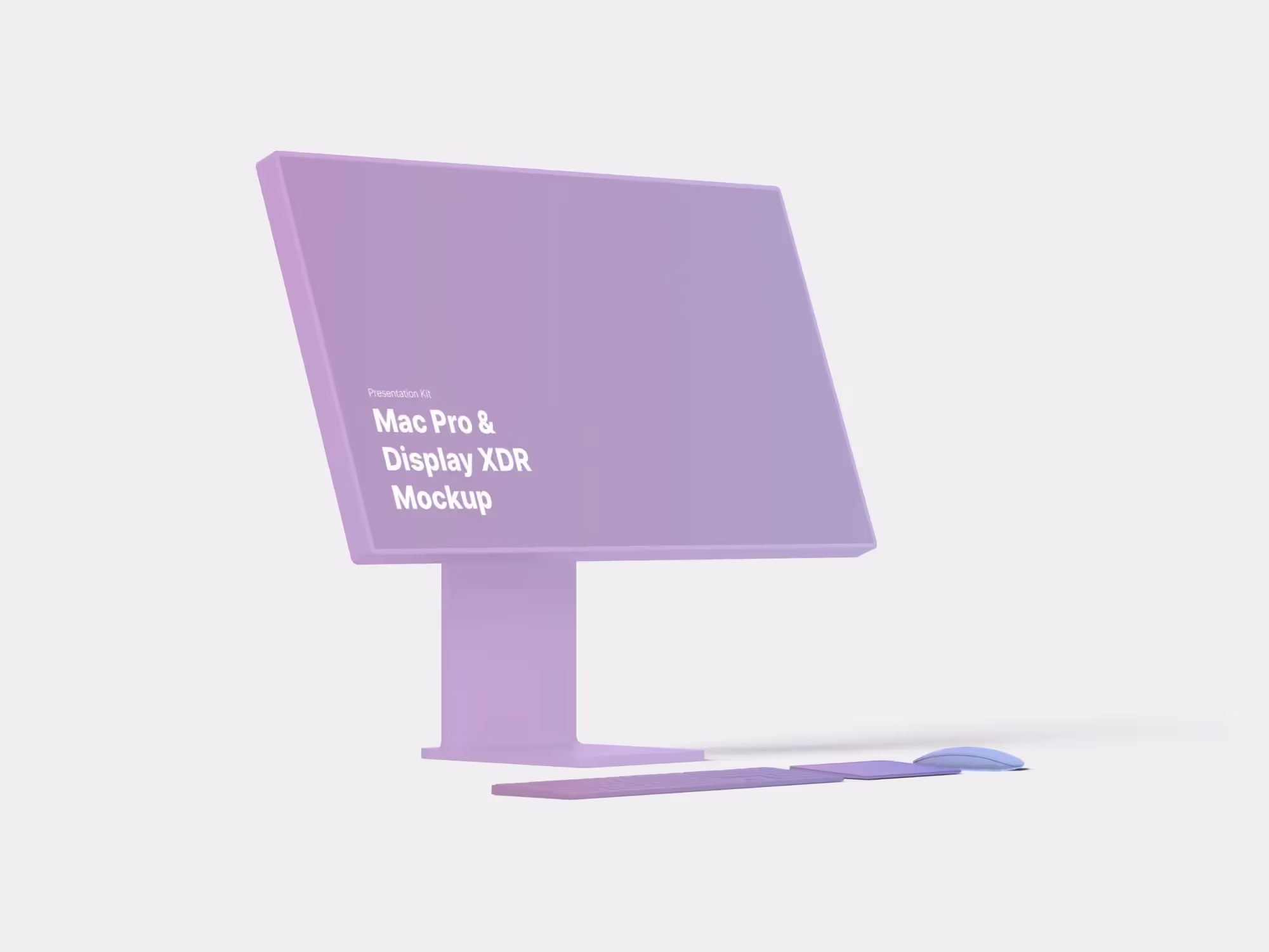 Mac Pro & Display XDR Mockups | Commercial License Ready