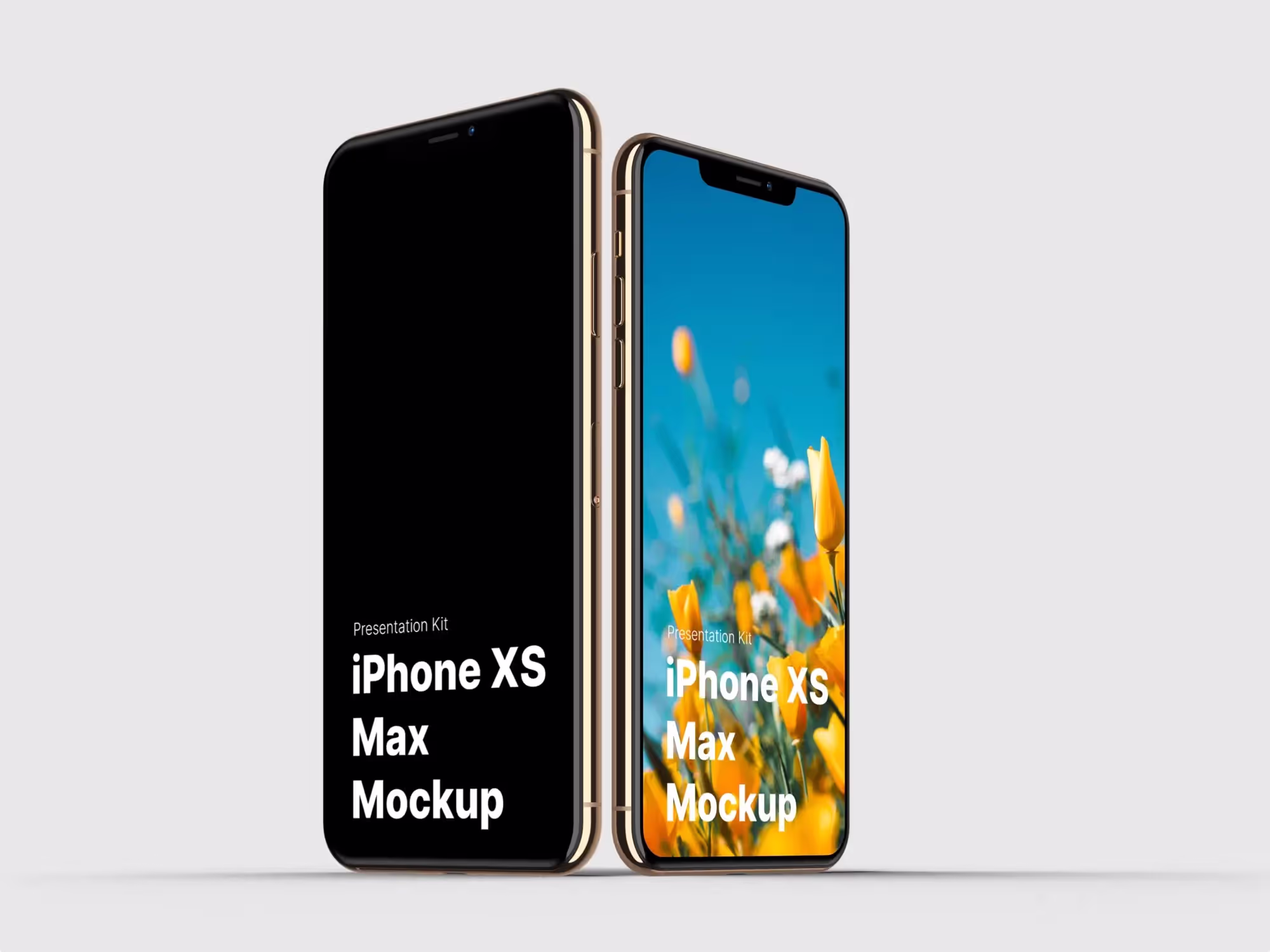 iPhone XS  Max Mockups | High Quality Asset