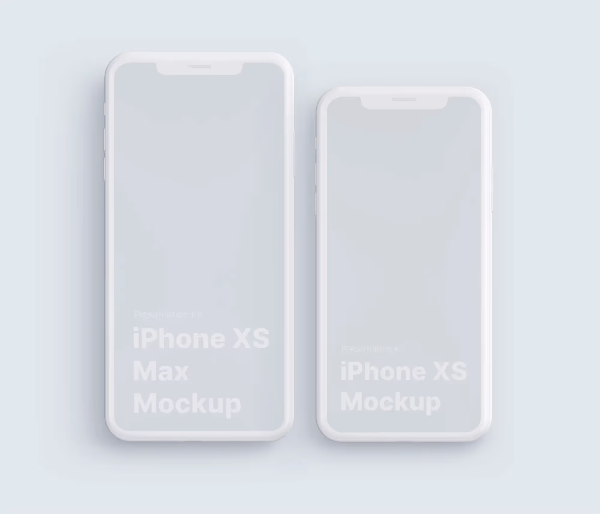 iPhone XS  Max Mockups | Available on ls.graphics